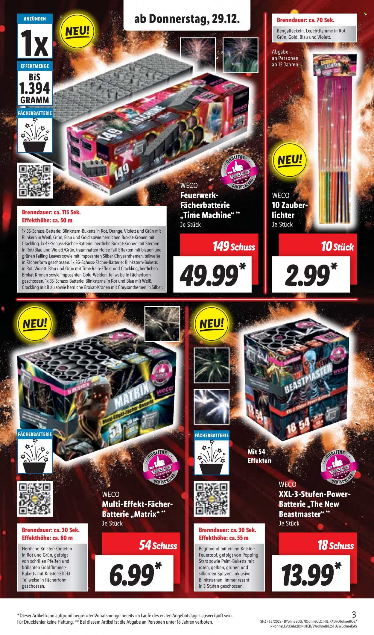 Lidl Prospekte  - 29.12.2022 - 31.12.2022. Seite 3