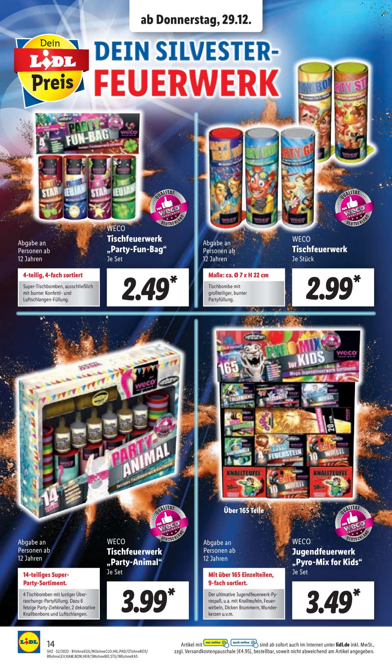 Lidl Prospekte  - 29.12.2022 - 31.12.2022. Seite 14