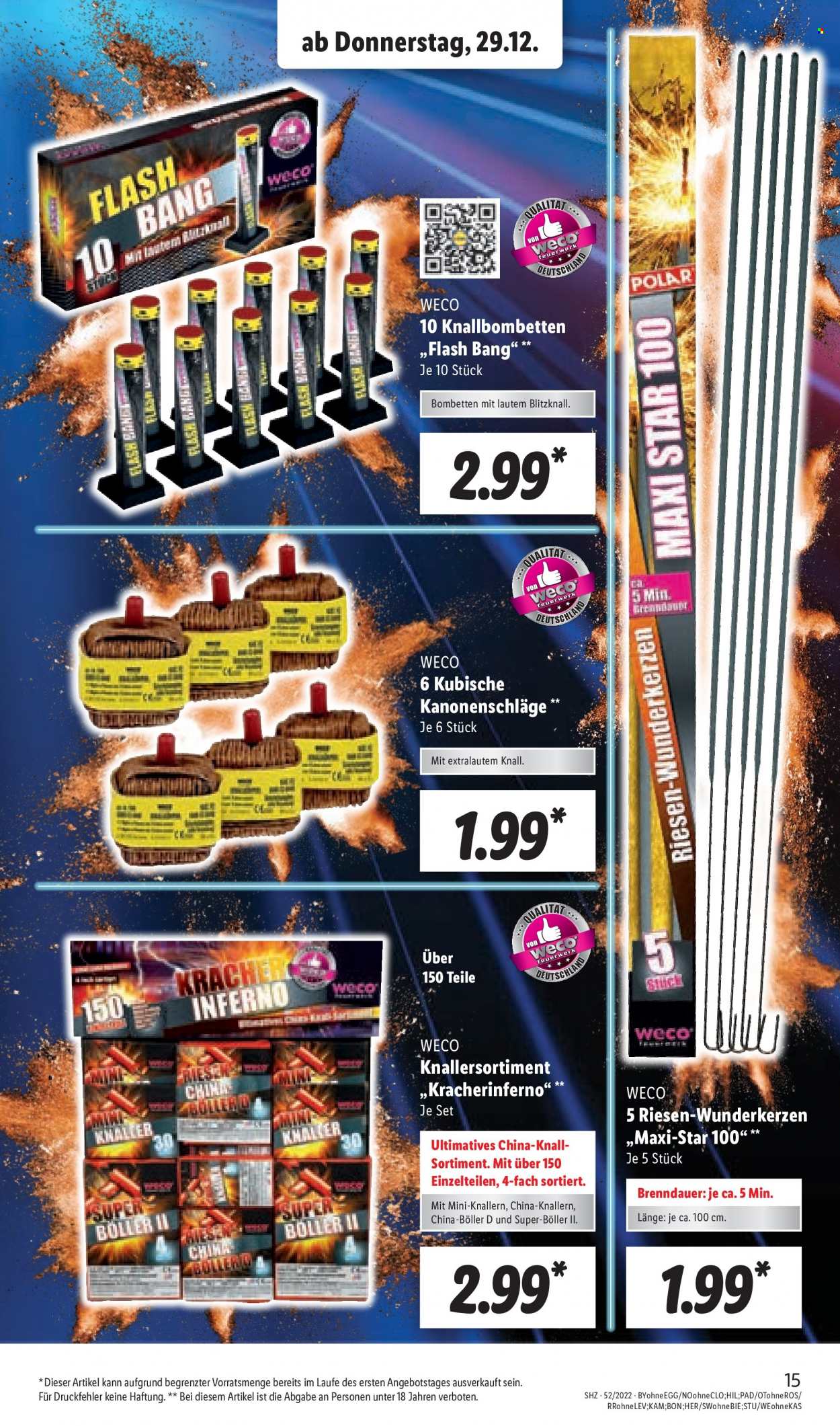 Lidl Prospekte  - 29.12.2022 - 31.12.2022. Seite 15
