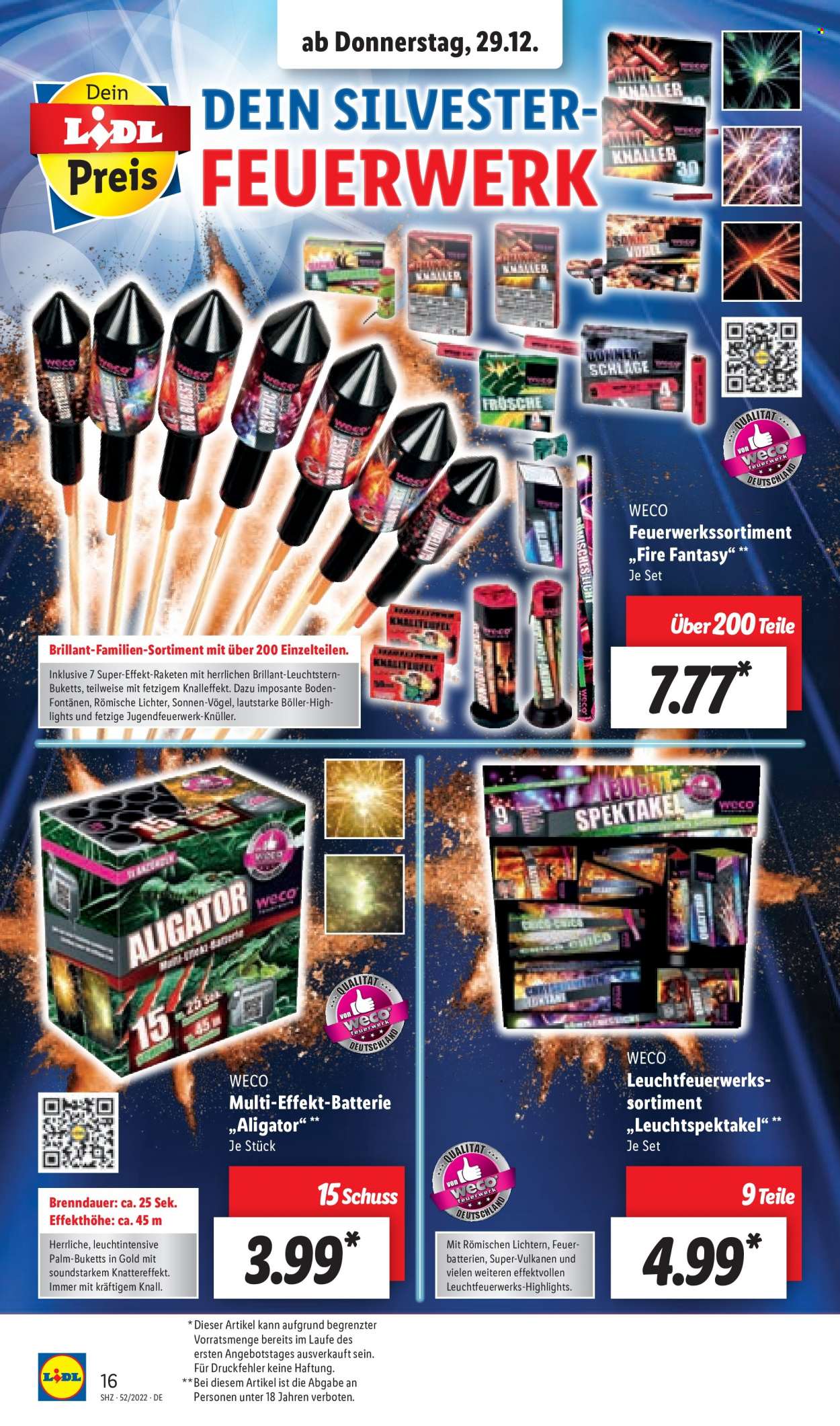 Lidl Prospekte  - 29.12.2022 - 31.12.2022. Seite 16