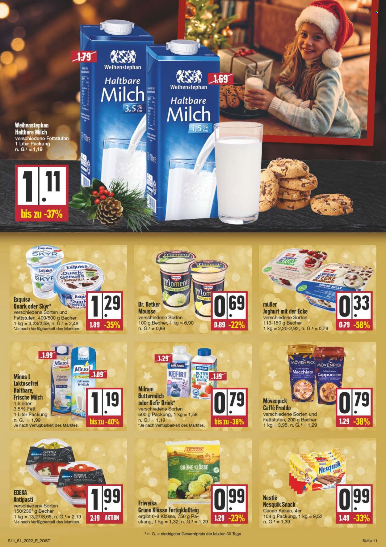 Edeka Prospekte  - 19.12.2022 - 24.12.2022. Seite 11