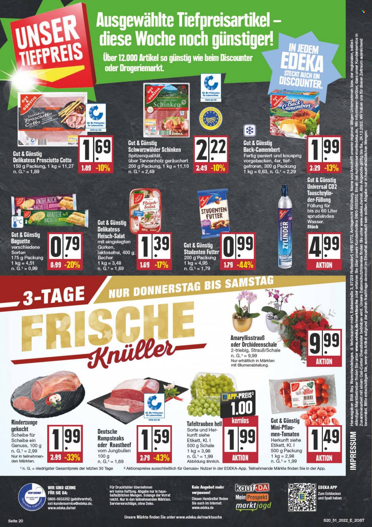Edeka Prospekte  - 19.12.2022 - 24.12.2022. Seite 20