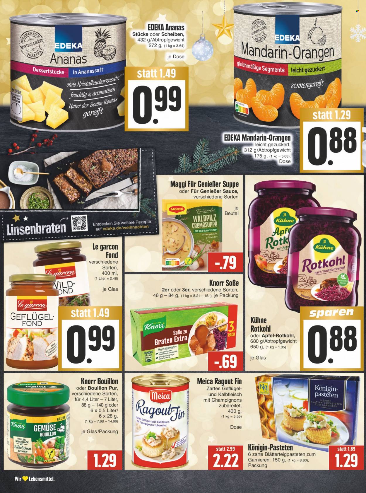 Edeka Prospekte  - 19.12.2022 - 24.12.2022. Seite 14
