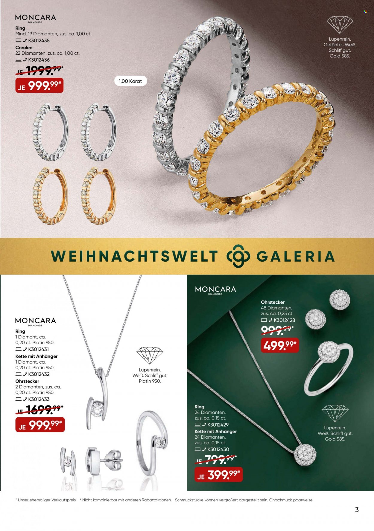 GALERIA Karstadt Kaufhof Prospekte  - 19.12.2022 - 25.12.2022. Seite 3