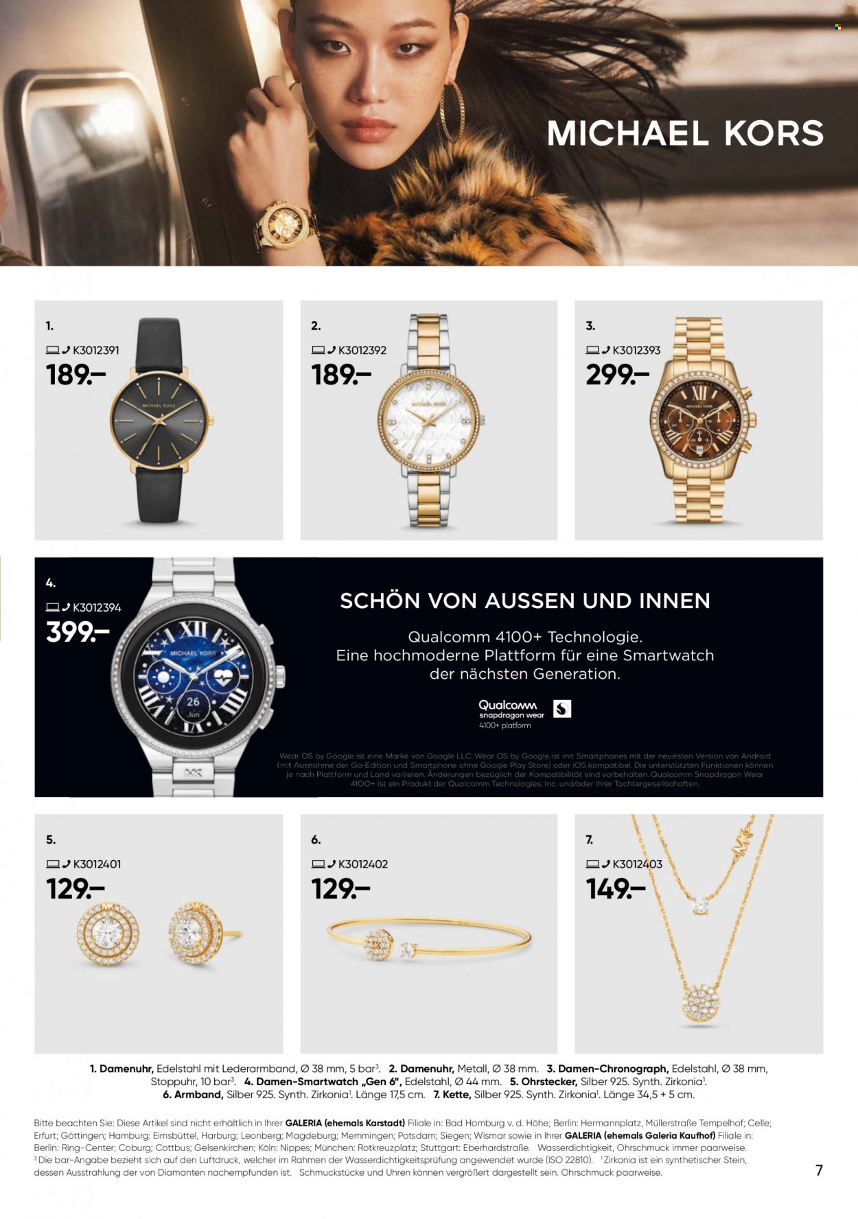 GALERIA Karstadt Kaufhof Prospekte  - 19.12.2022 - 25.12.2022. Seite 7