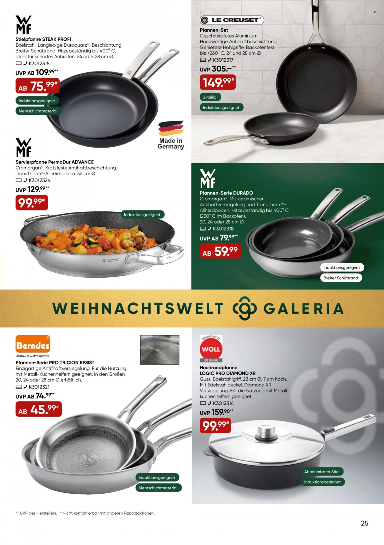 GALERIA Karstadt Kaufhof Prospekte  - 19.12.2022 - 25.12.2022. Seite 25