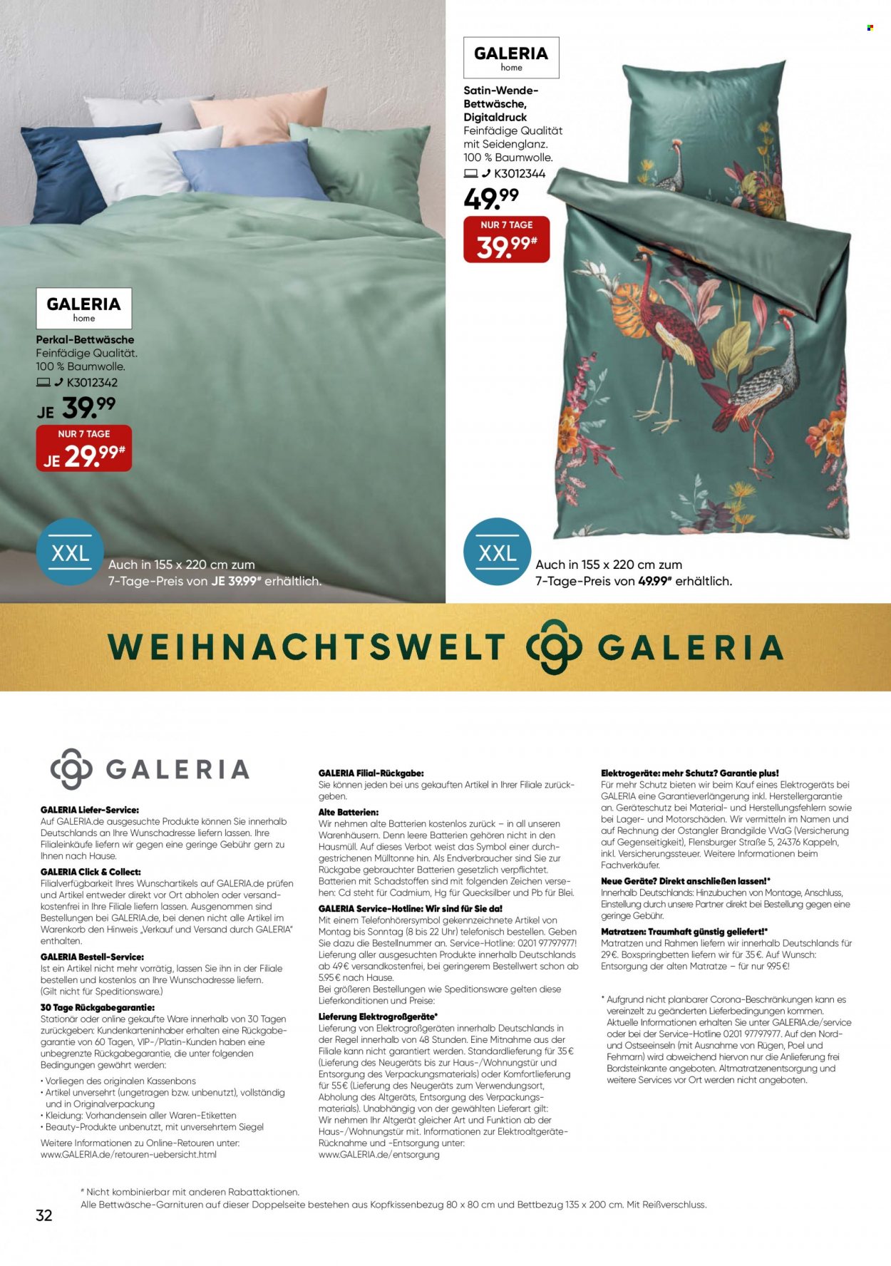 GALERIA Karstadt Kaufhof Prospekte  - 19.12.2022 - 25.12.2022. Seite 32
