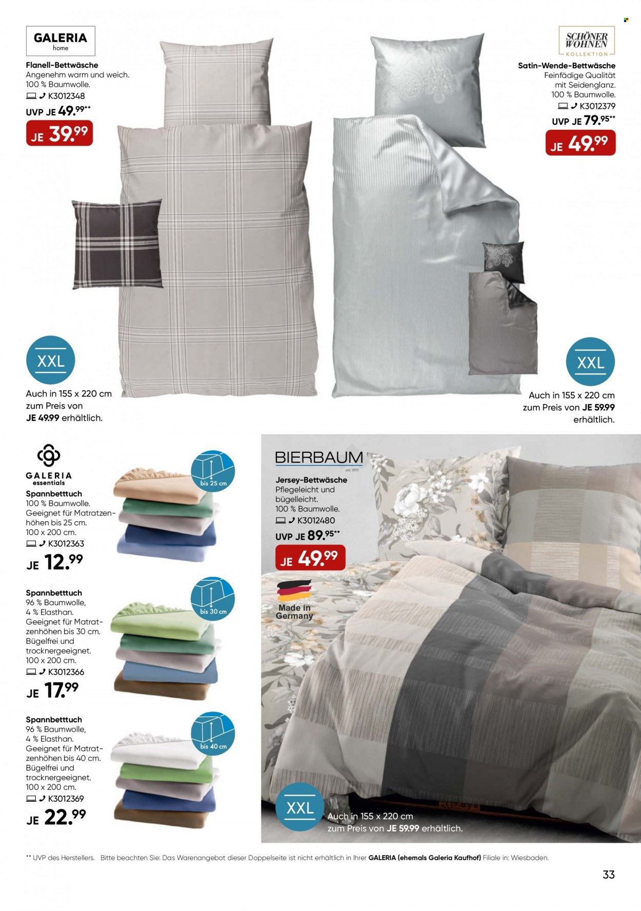 GALERIA Karstadt Kaufhof Prospekte  - 19.12.2022 - 25.12.2022. Seite 33