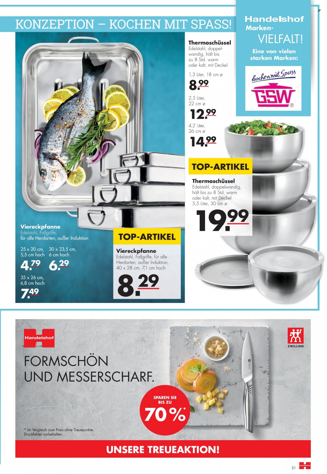 Handelshof Prospekte  - 29.12.2022 - 4.01.2023. Seite 21