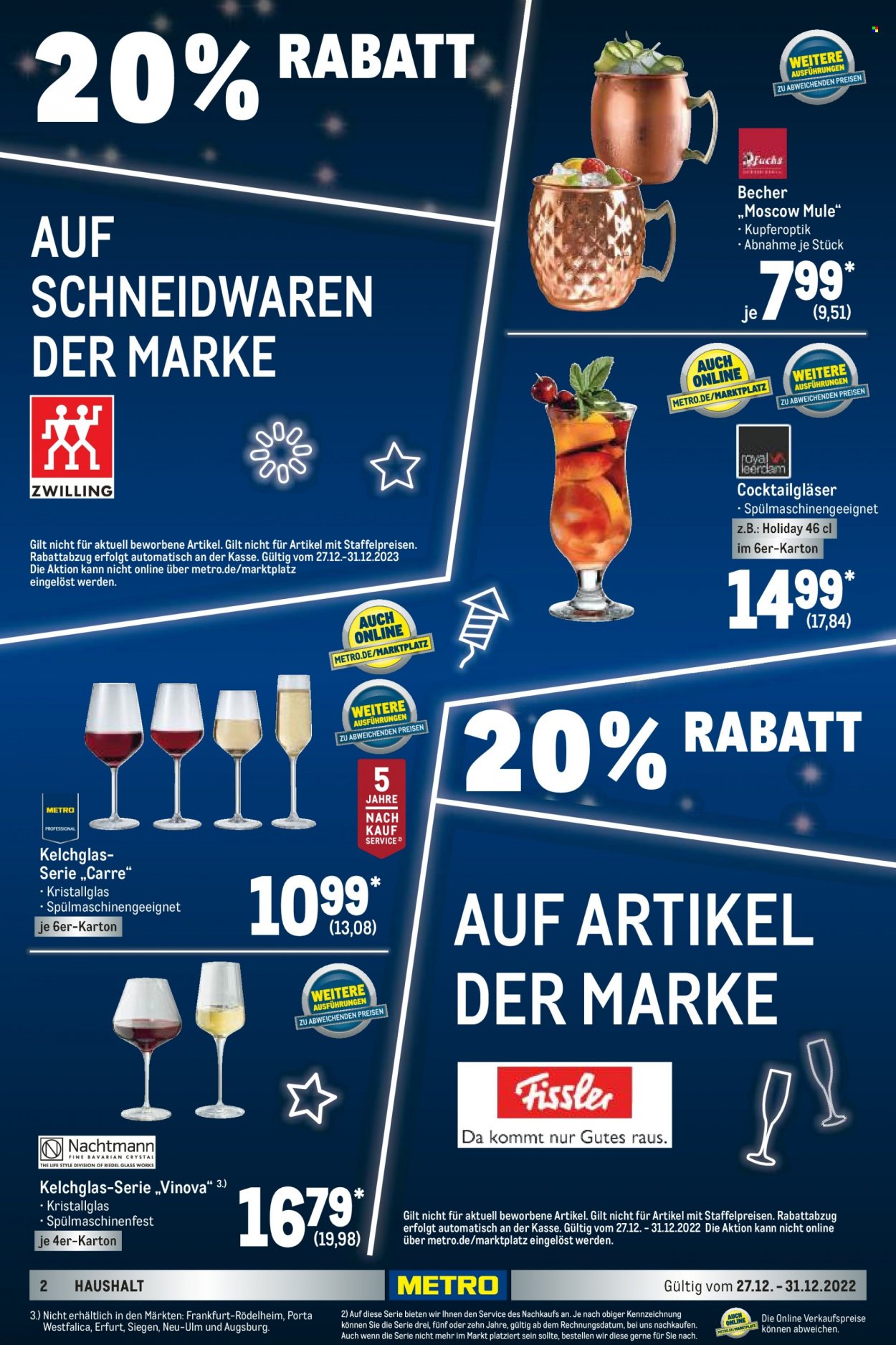 Metro Prospekte  - 27.12.2022 - 31.12.2022. Seite 2