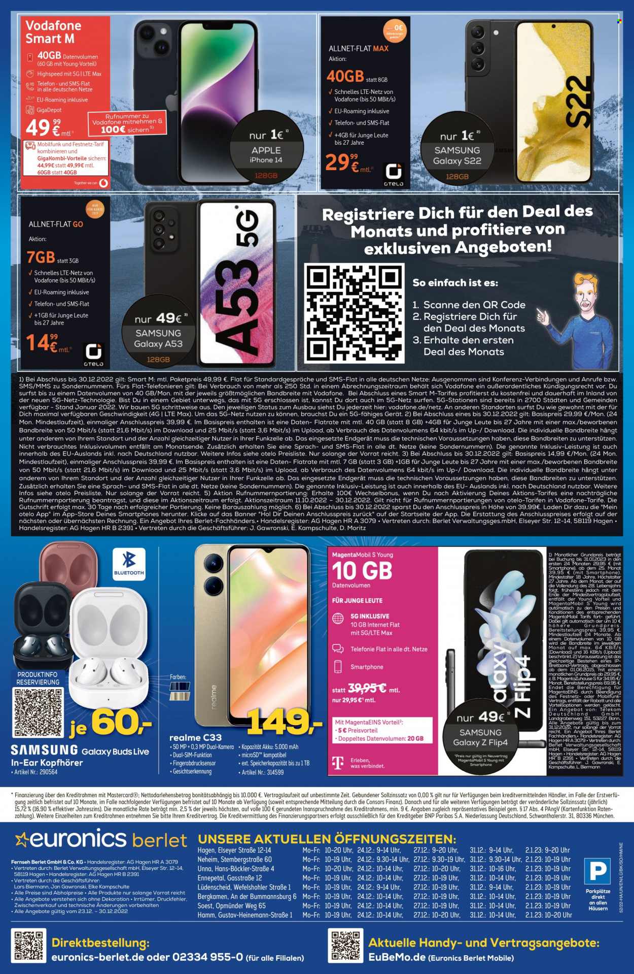 Euronics Prospekte  - 23.12.2022 - 29.12.2022. Seite 10