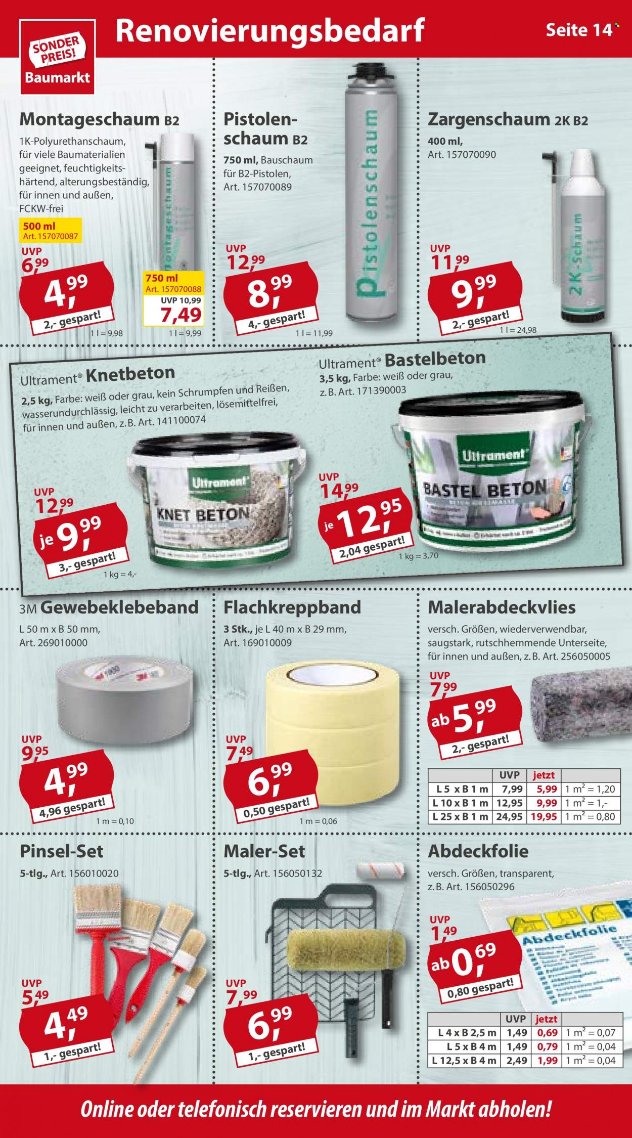 Sonderpreis-Baumarkt Prospekte  - 31.12.2022 - 6.01.2023. Seite 14