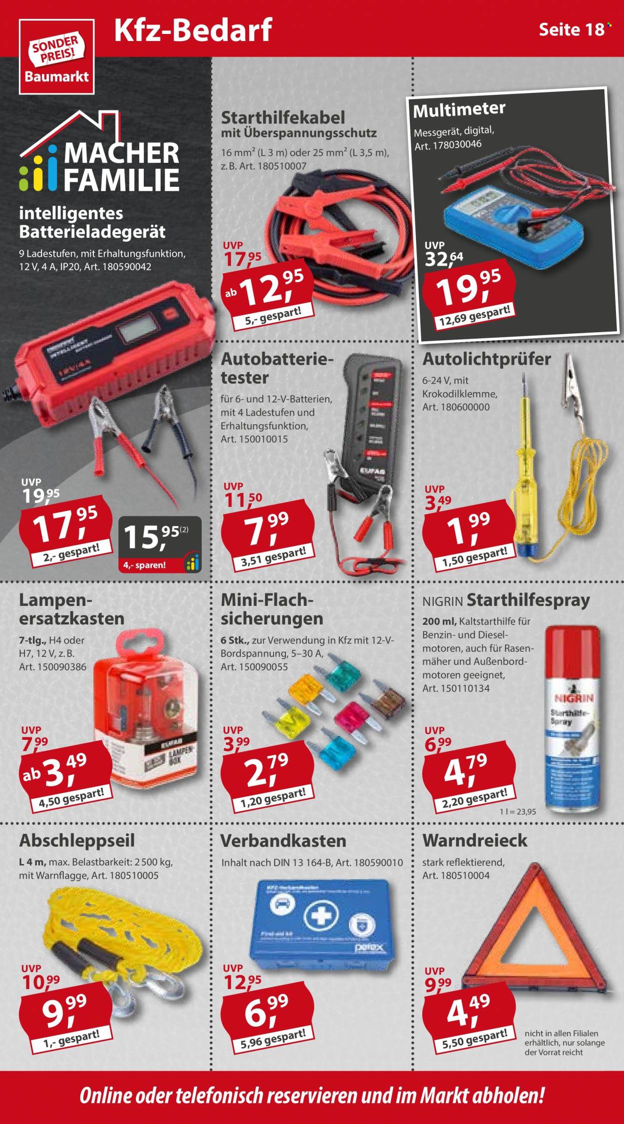 Sonderpreis-Baumarkt Prospekte  - 31.12.2022 - 6.01.2023. Seite 18