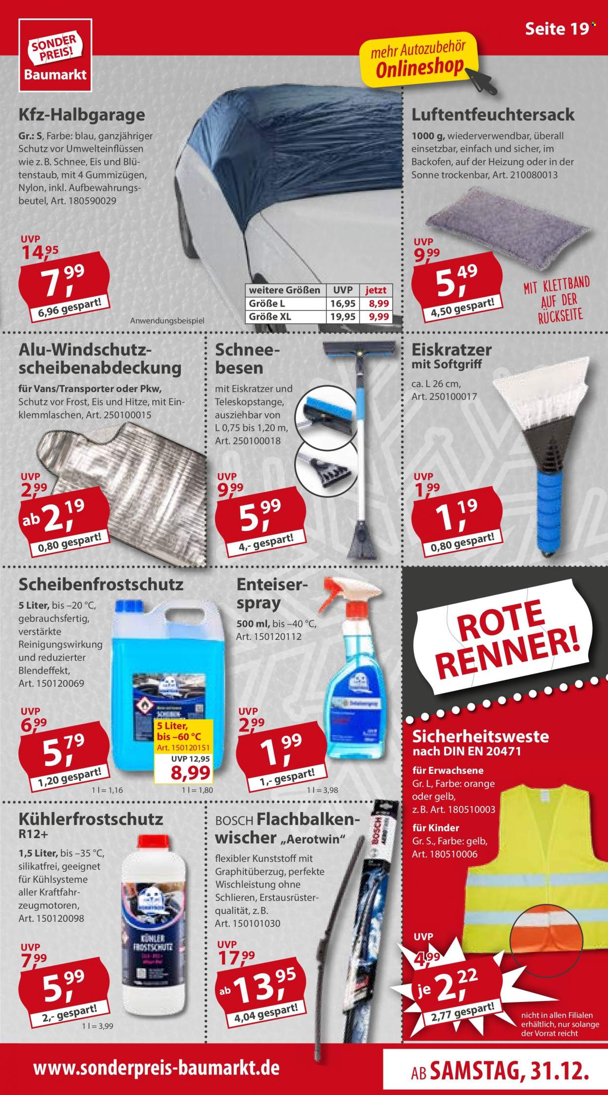 Sonderpreis-Baumarkt Prospekte  - 31.12.2022 - 6.01.2023. Seite 19
