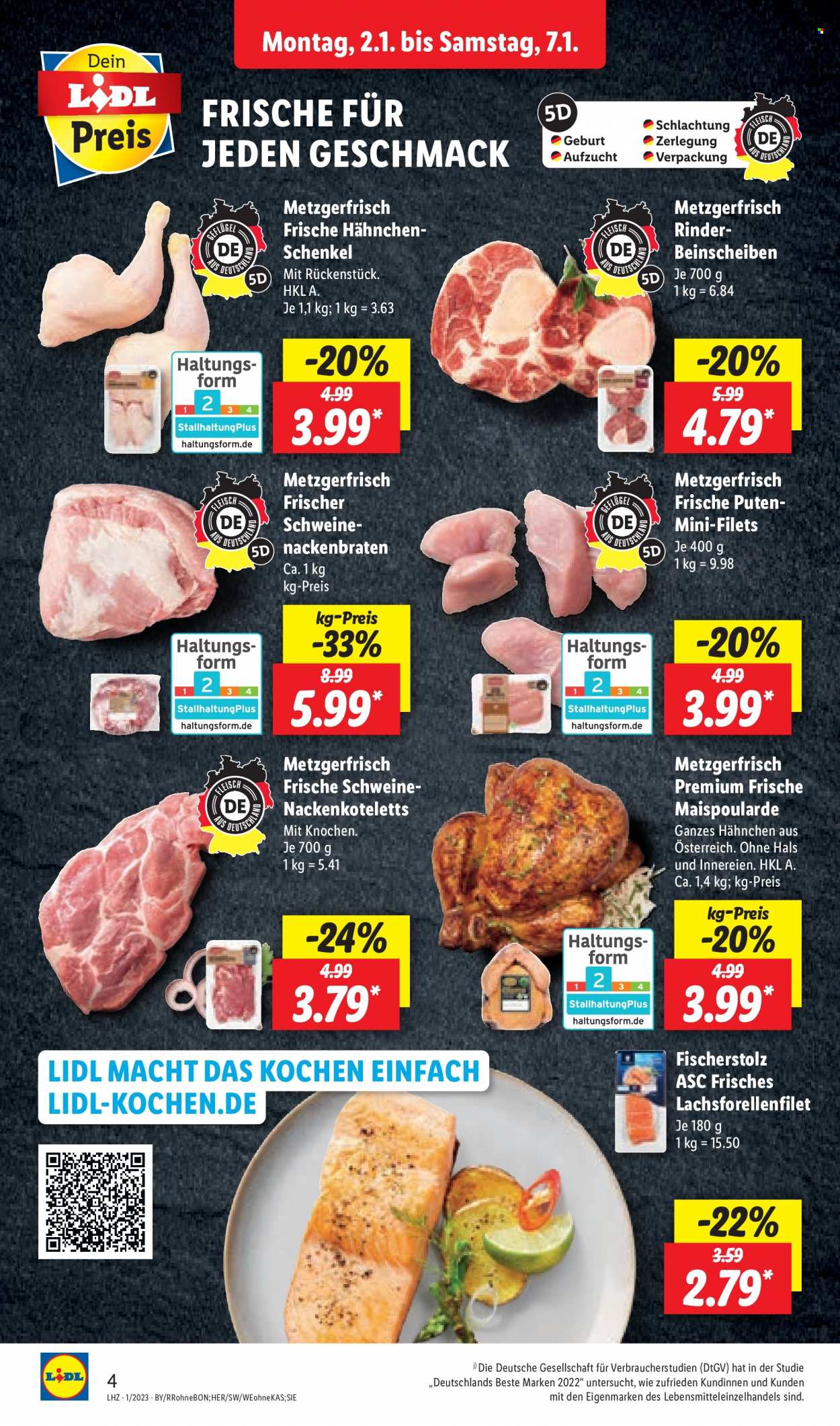 Lidl Prospekte  - 2.01.2023 - 7.01.2023. Seite 4