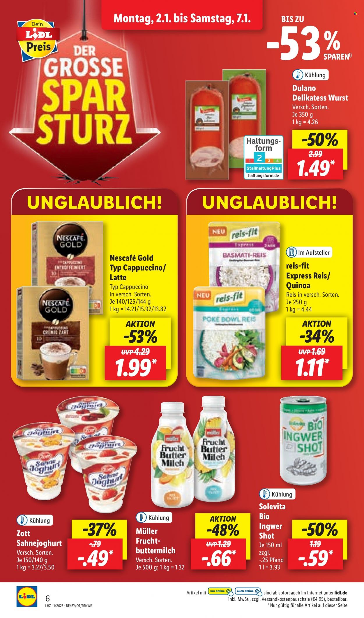 Lidl Prospekte  - 2.01.2023 - 7.01.2023. Seite 6