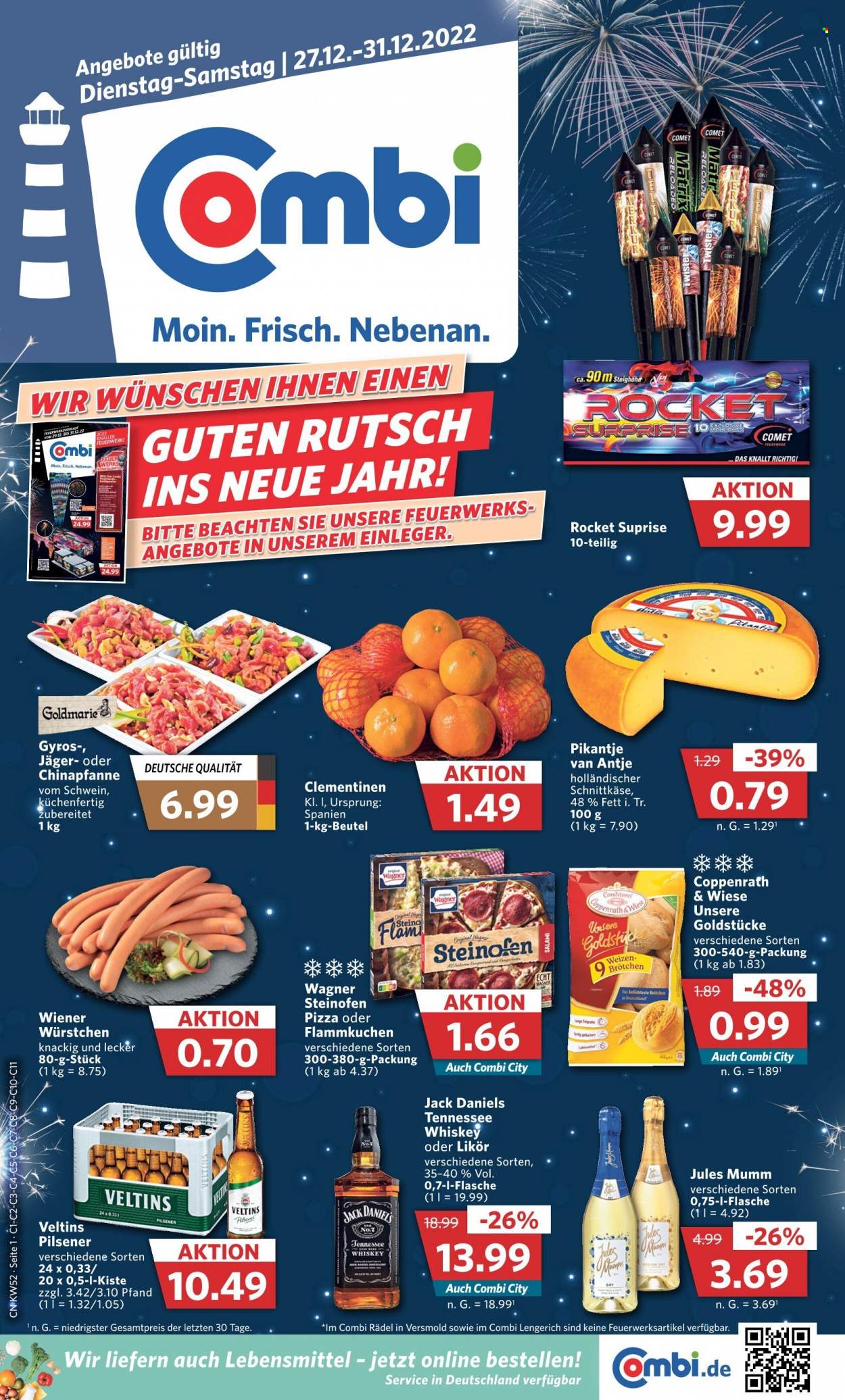 Combi Prospekte  - 27.12.2022 - 31.12.2022. Seite 1