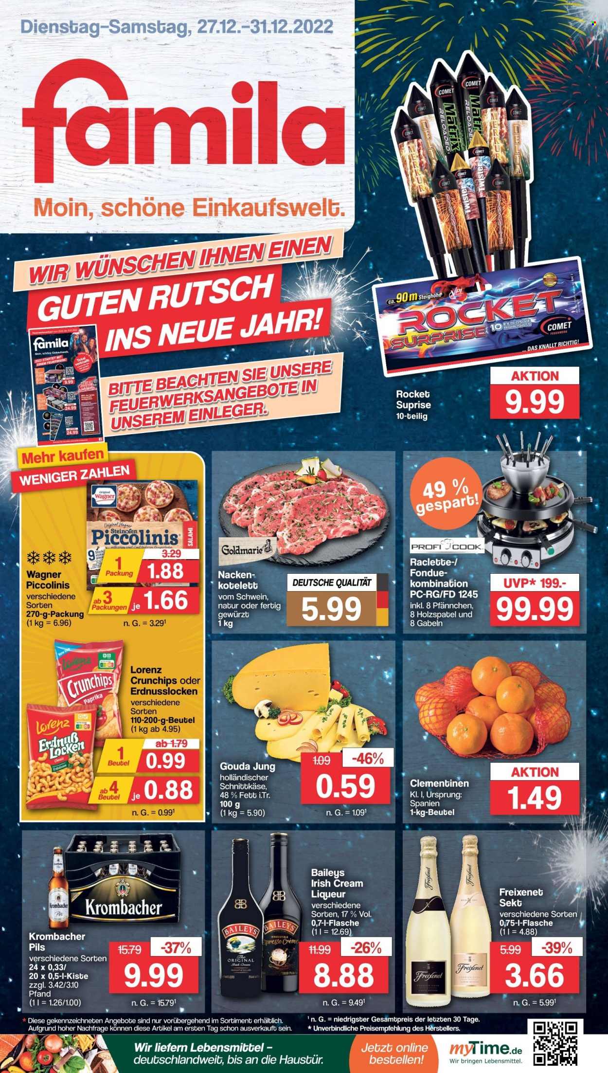 famila Prospekte  - 27.12.2022 - 31.12.2022. Seite 1