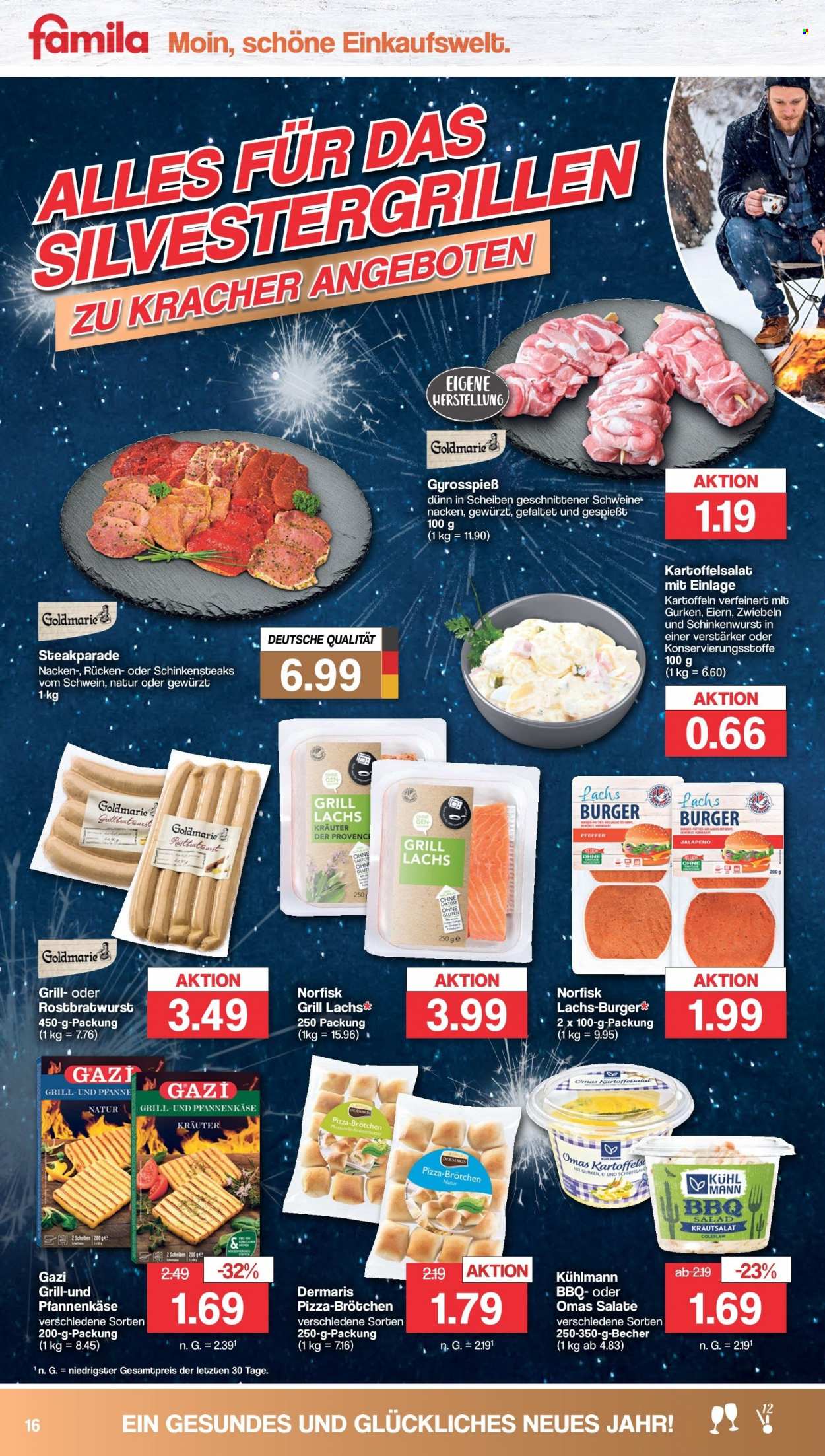 famila Prospekte  - 27.12.2022 - 31.12.2022. Seite 16
