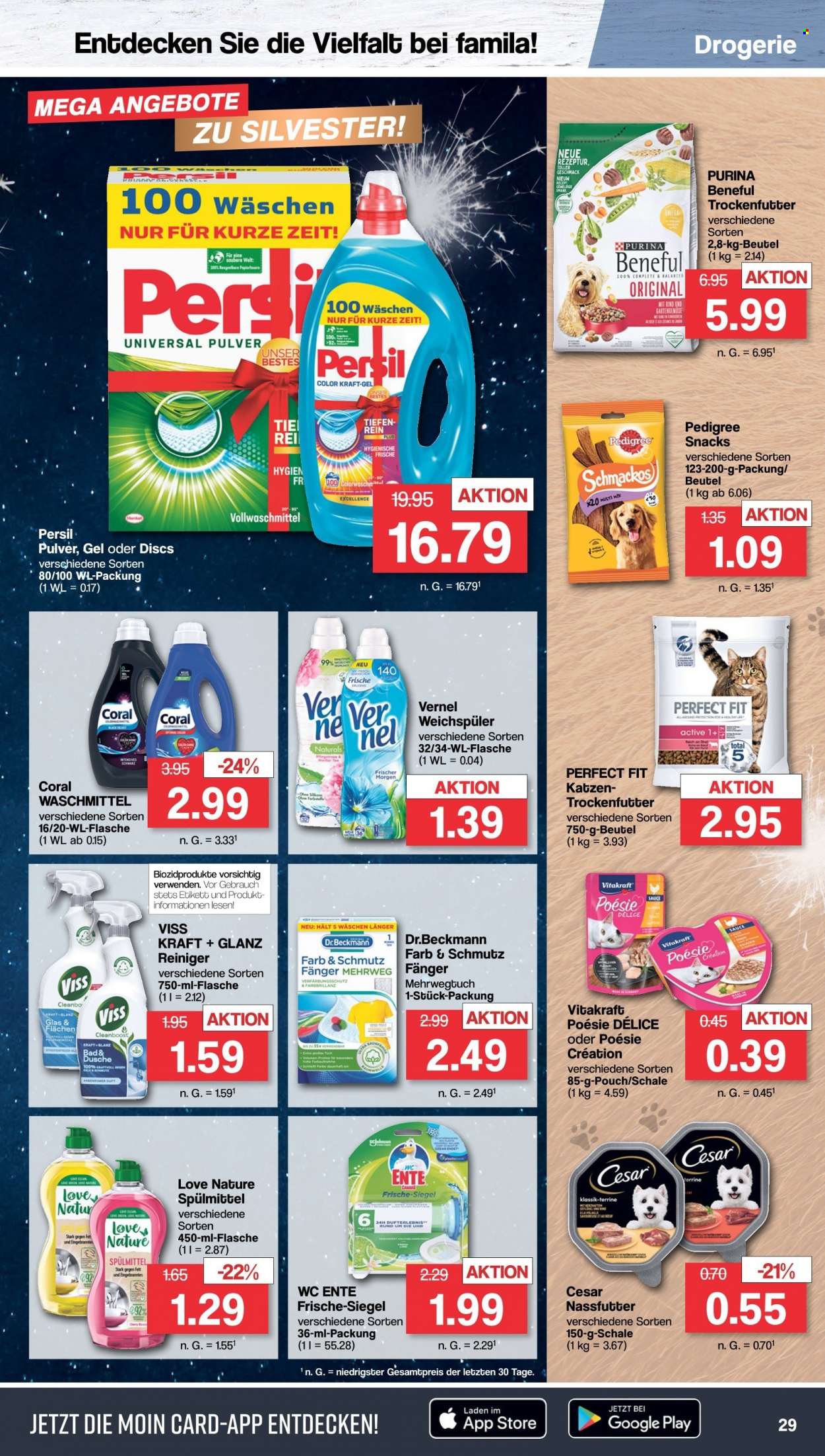 famila Prospekte  - 27.12.2022 - 31.12.2022. Seite 29
