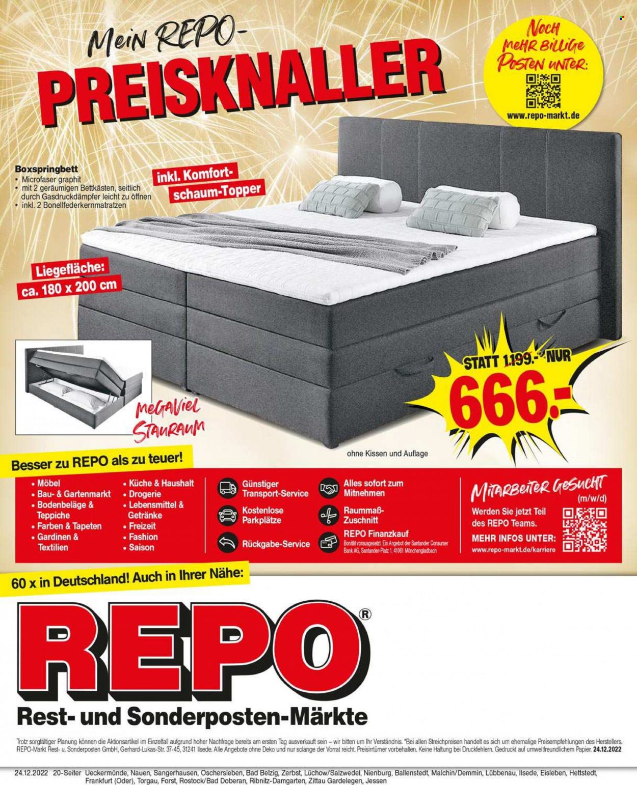 Repo Prospekte  - 27.12.2022 - 31.12.2022. Seite 20
