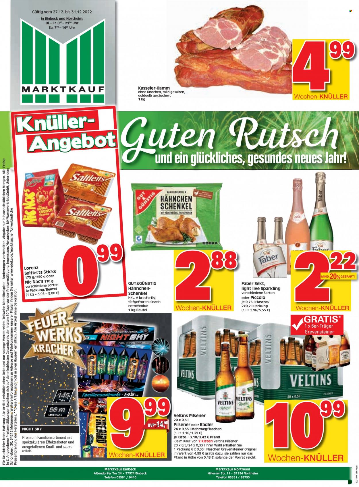 Marktkauf Prospekte  - 27.12.2022 - 31.12.2022. Seite 1