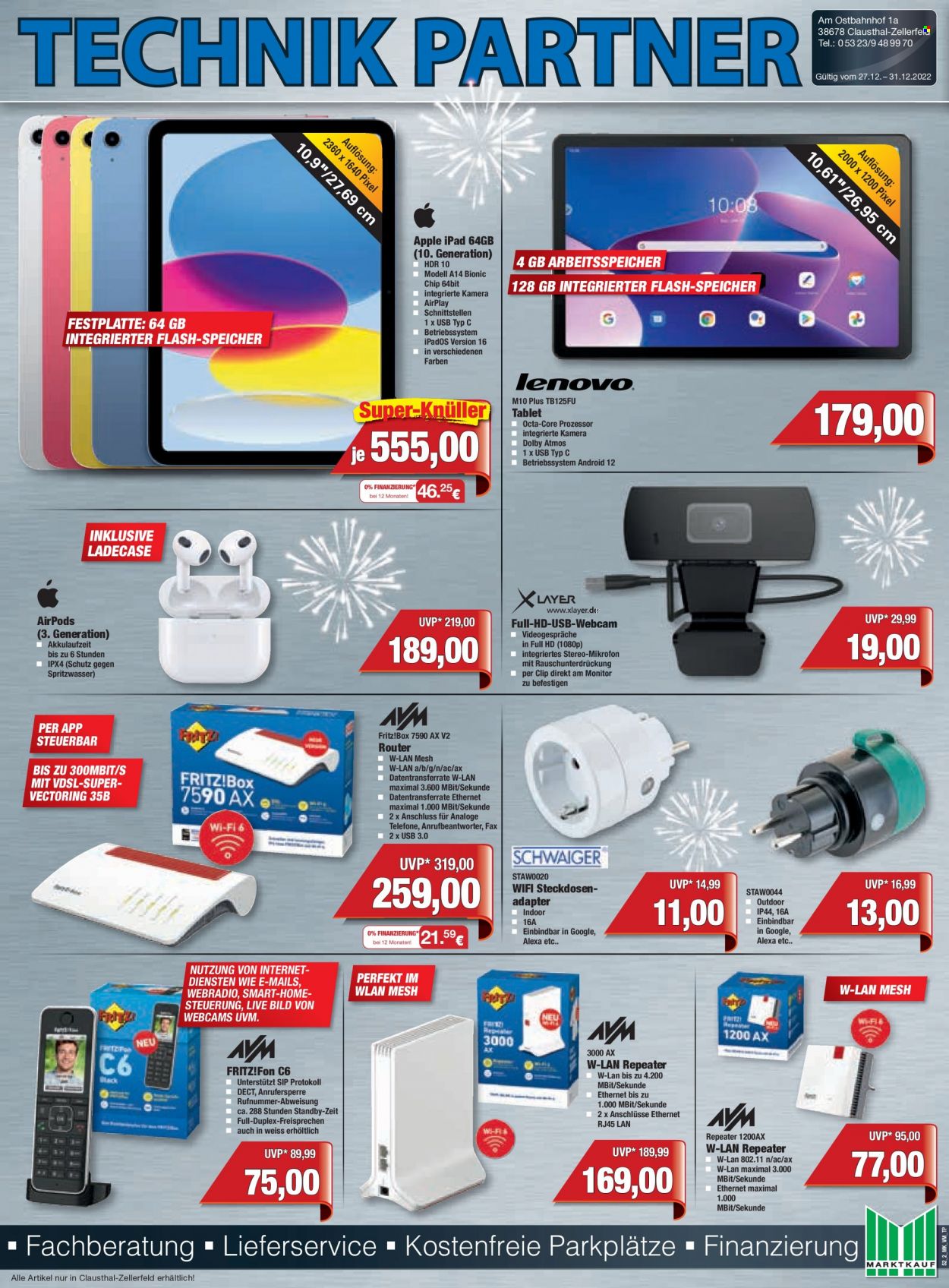 Marktkauf Prospekte  - 27.12.2022 - 31.12.2022. Seite 22