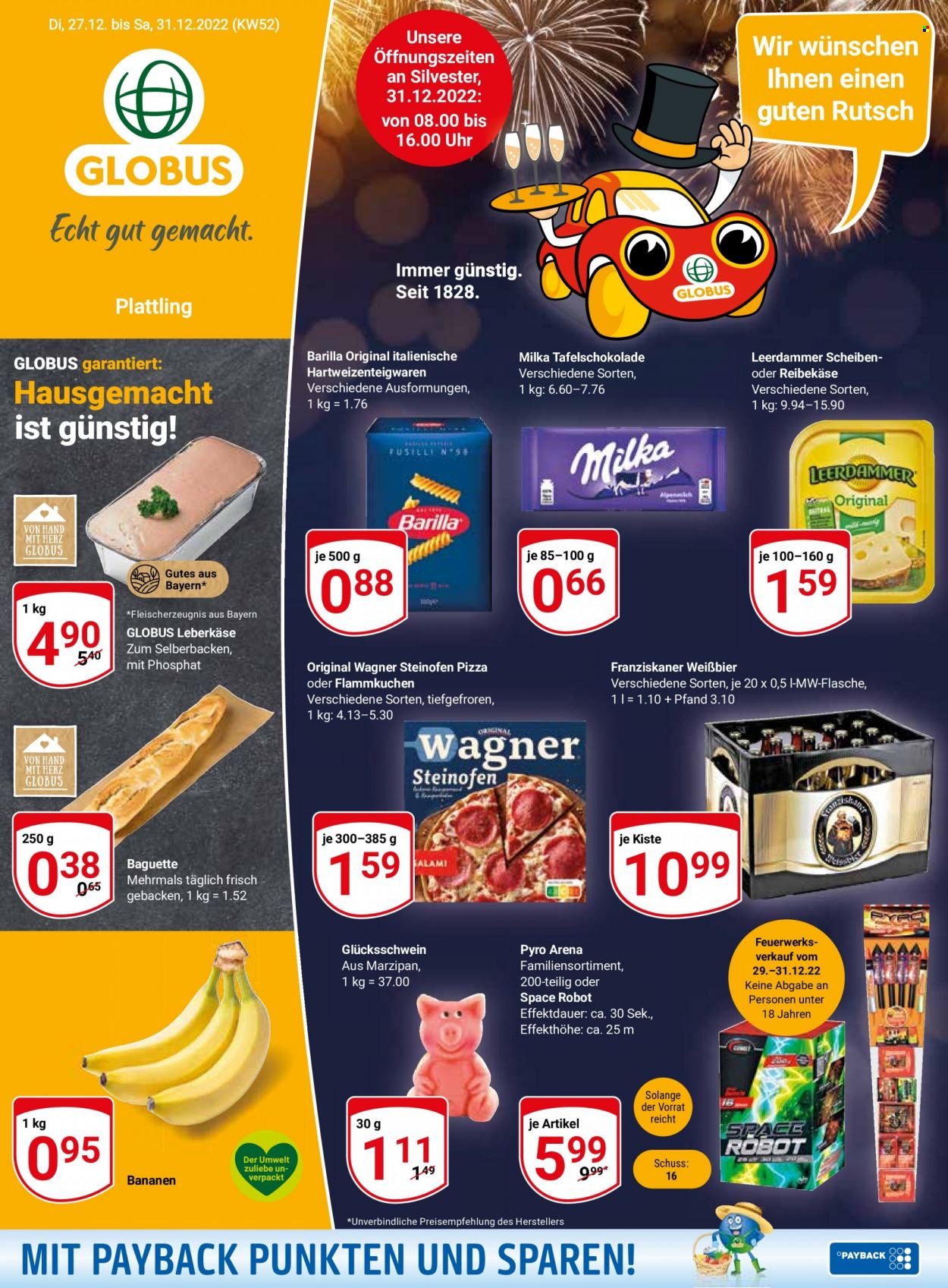 Globus Prospekte  - 27.12.2022 - 31.12.2022. Seite 1