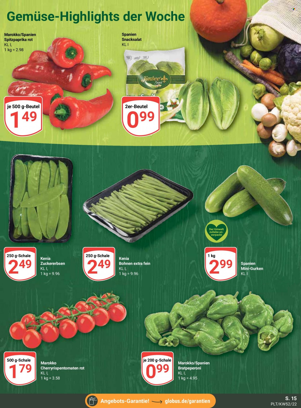 Globus Prospekte  - 27.12.2022 - 31.12.2022. Seite 15