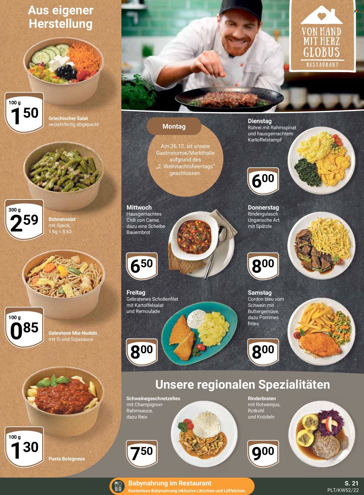 Globus Prospekte  - 27.12.2022 - 31.12.2022. Seite 21