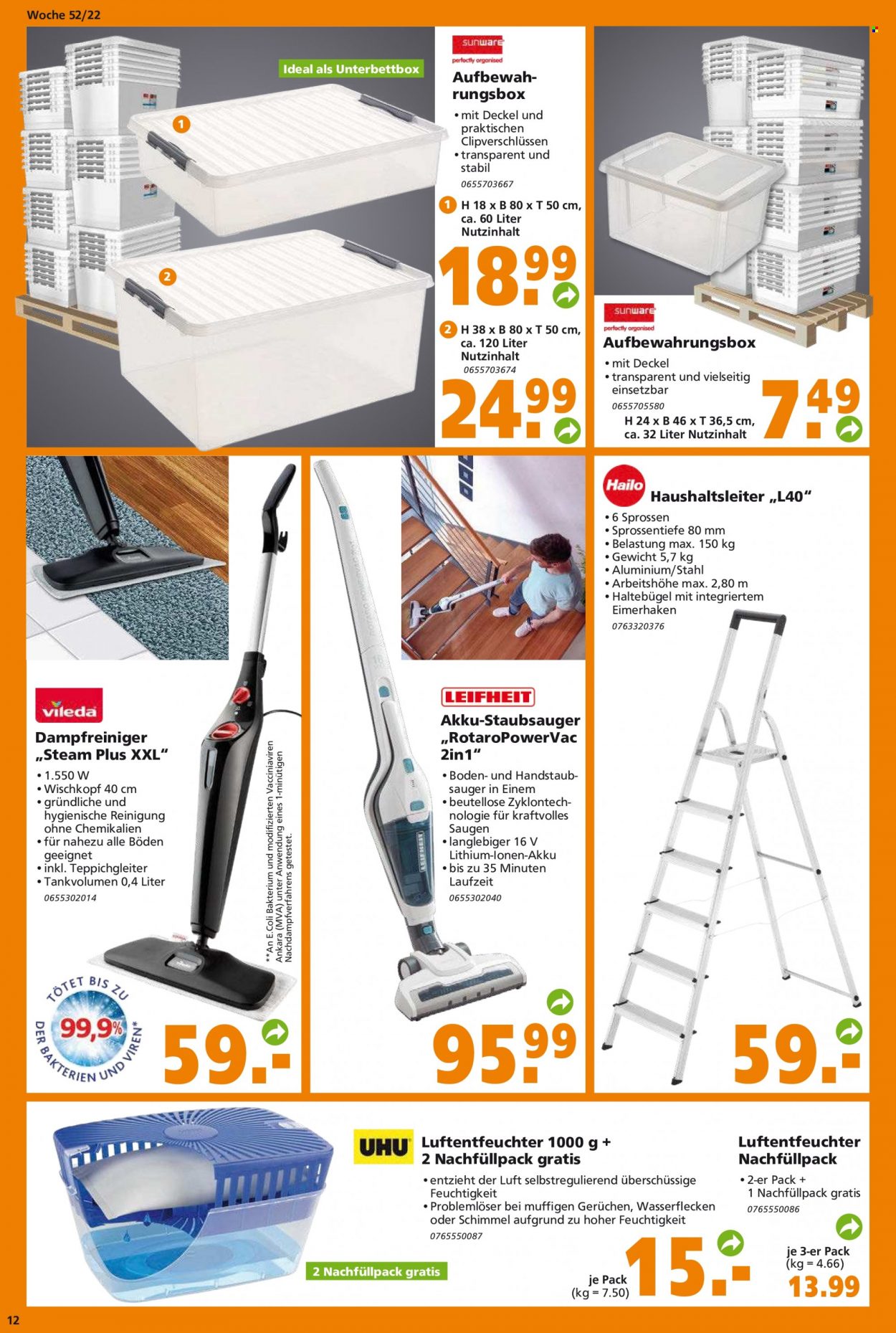 Globus Baumarkt Prospekte  - 27.12.2022 - 30.12.2022. Seite 12