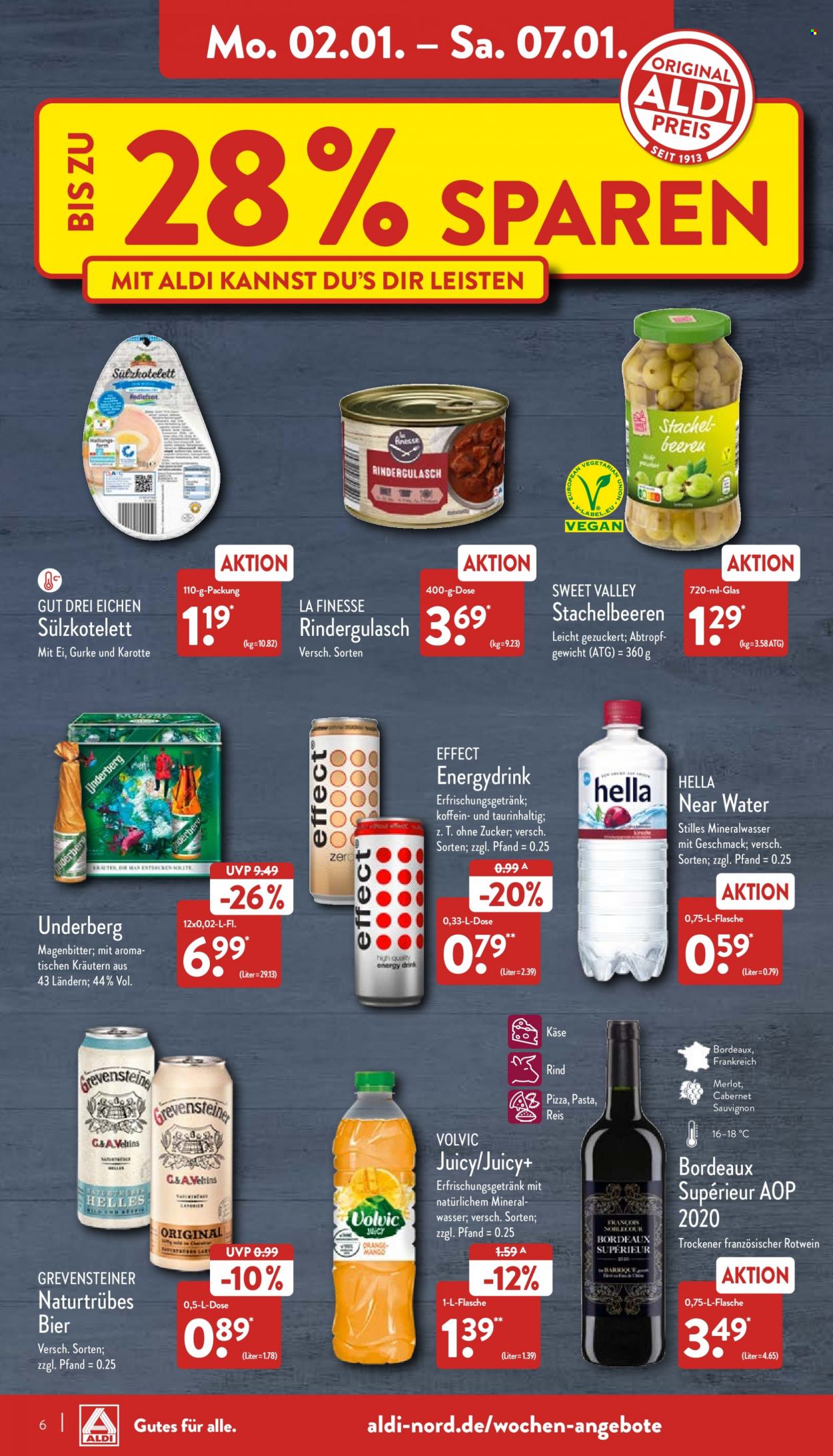 ALDI Nord Prospekte  - 2.01.2023 - 7.01.2023. Seite 6