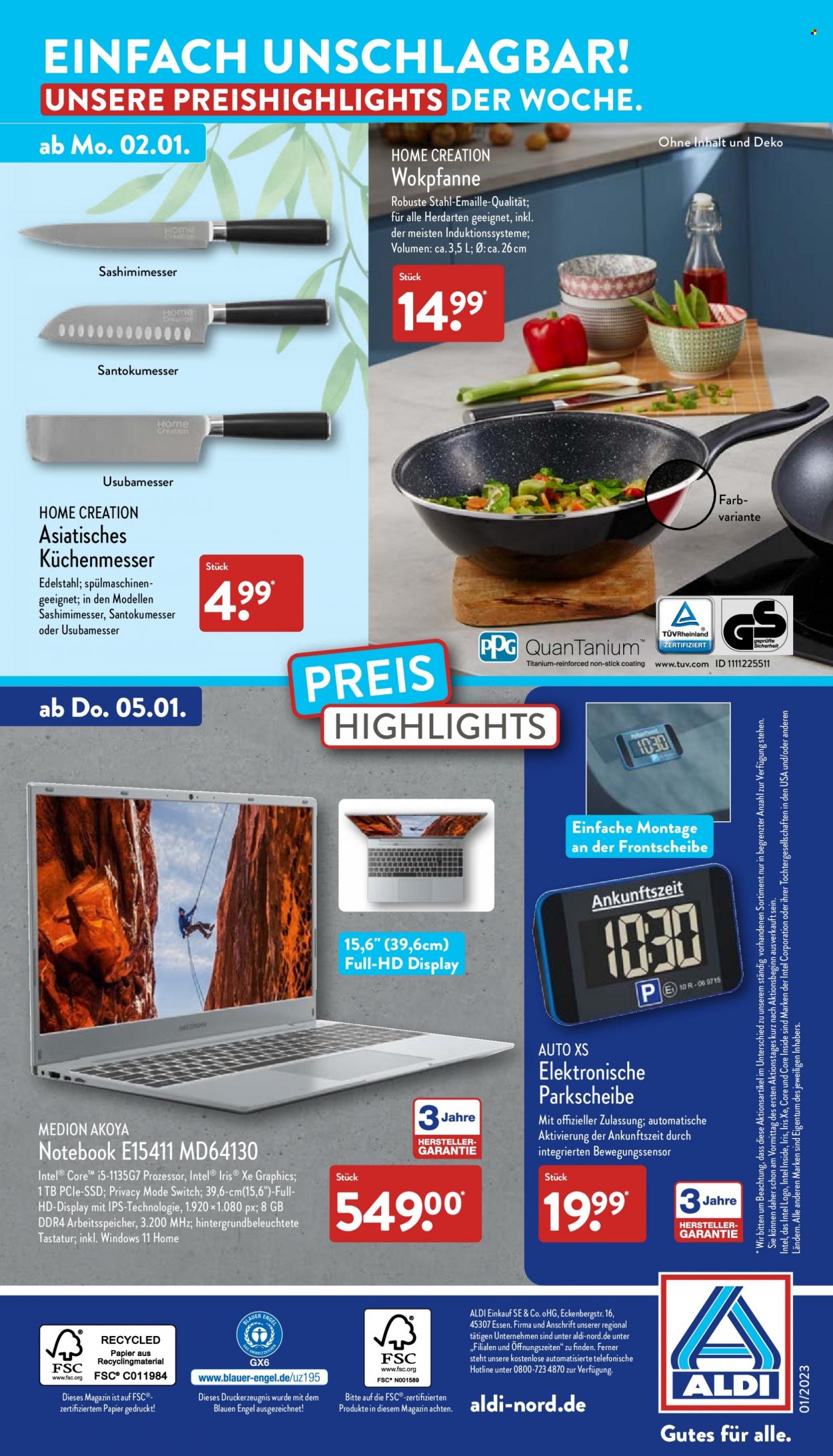ALDI Nord Prospekte  - 2.01.2023 - 7.01.2023. Seite 38