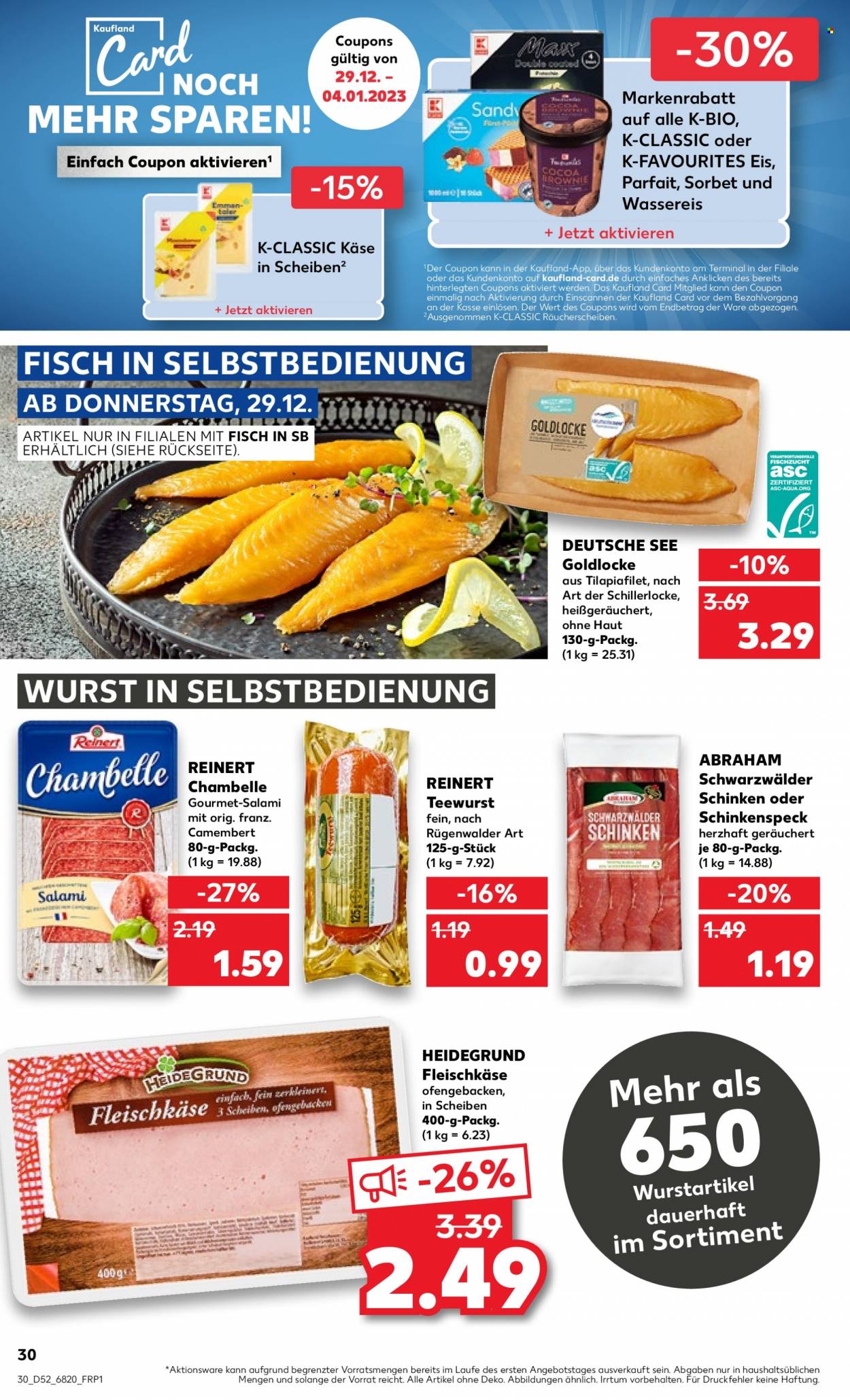 Kaufland Prospekte  - 29.12.2022 - 4.01.2023. Seite 30