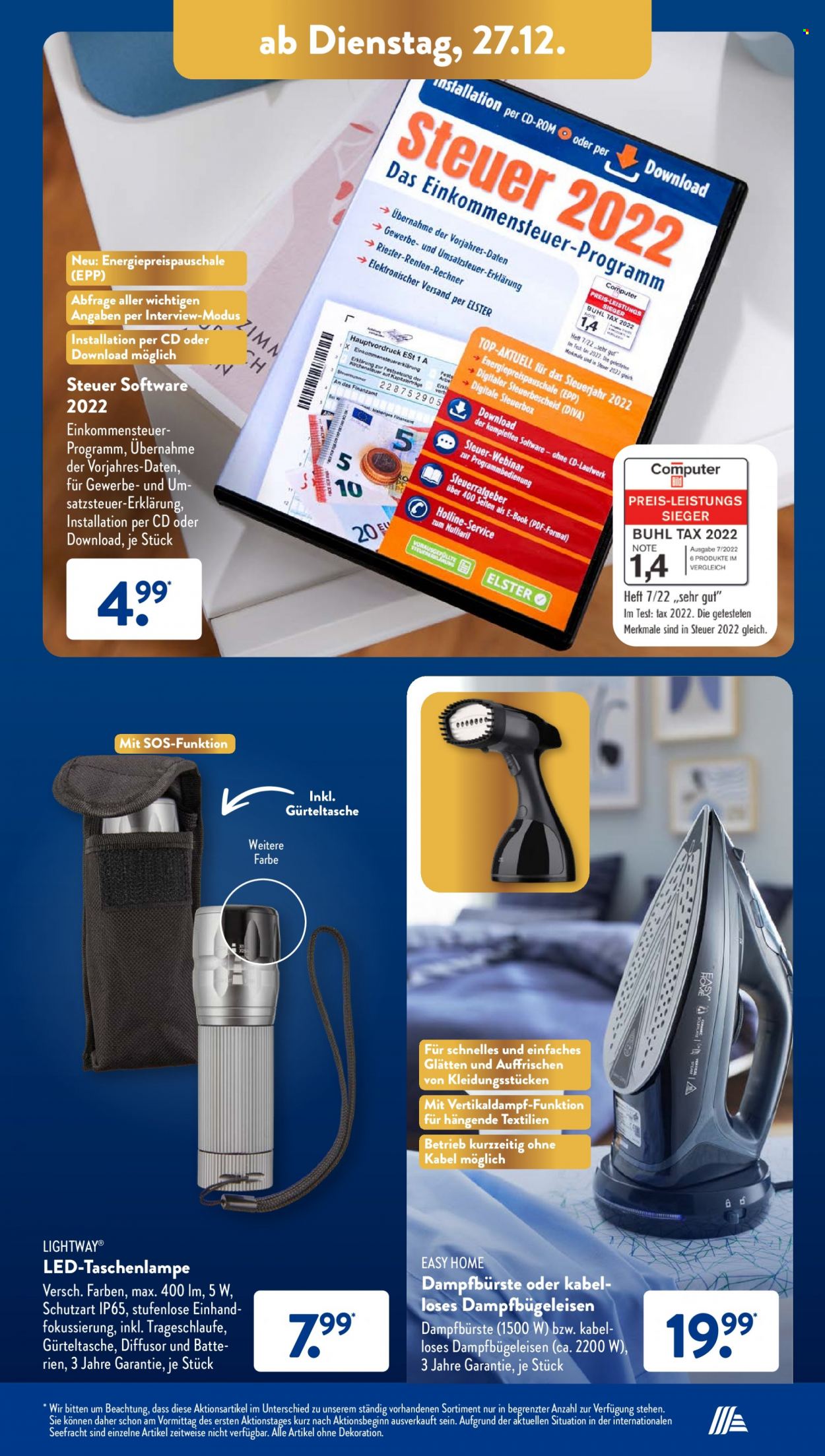 ALDI SÜD Prospekte  - 27.12.2022 - 31.12.2022. Seite 31