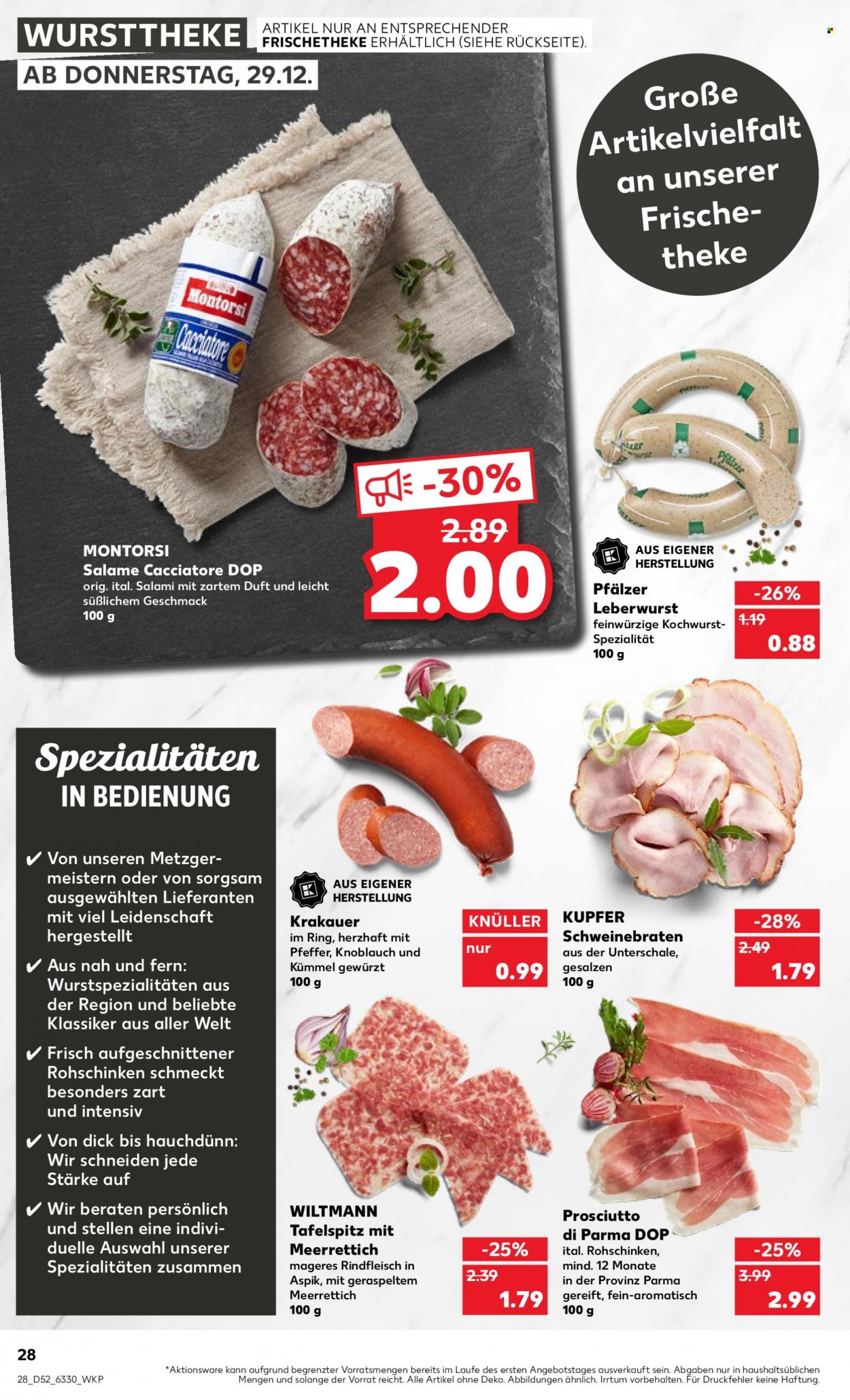 Kaufland Prospekte  - 29.12.2022 - 4.01.2023. Seite 29