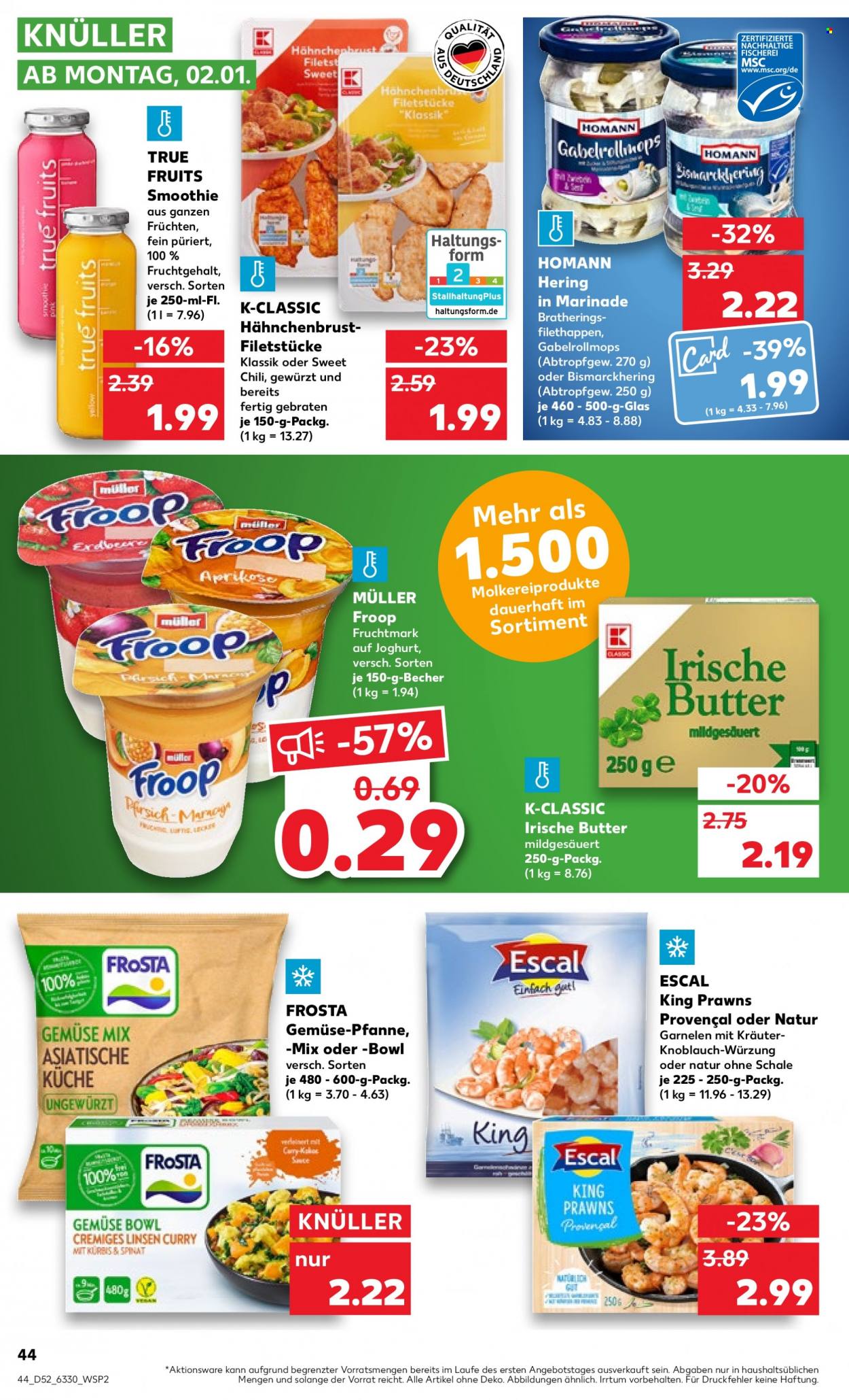 Kaufland Prospekte  - 29.12.2022 - 4.01.2023. Seite 45