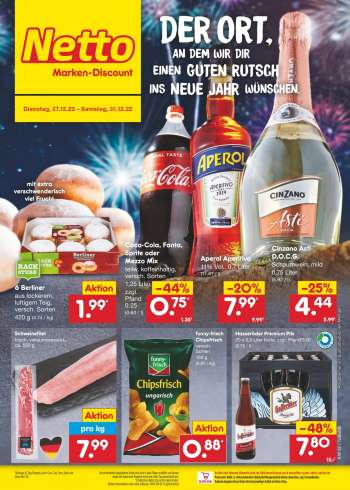 Prospekte Netto Marken-Discount - 27.12.2022 - 31.12.2022.
