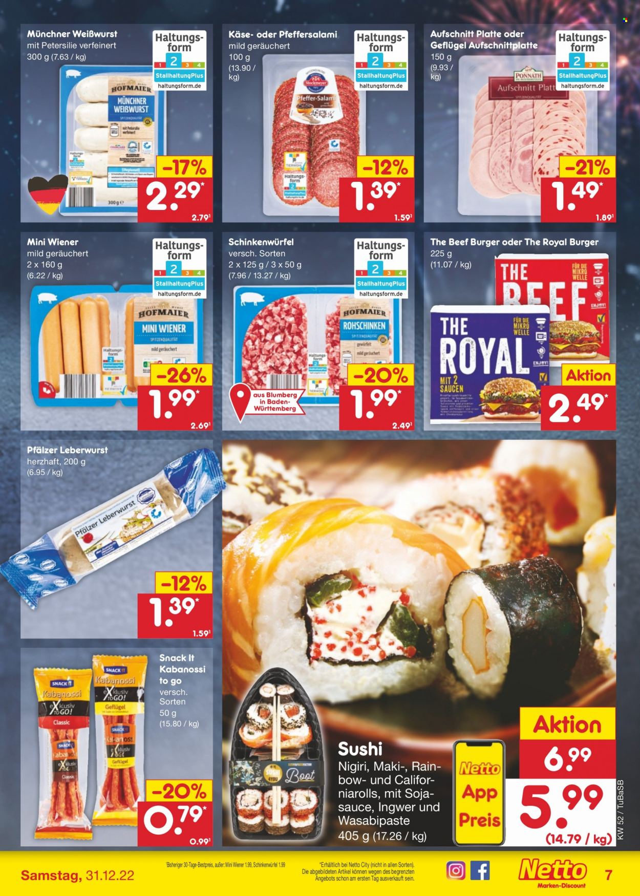 Netto Marken-Discount Prospekte  - 27.12.2022 - 31.12.2022. Seite 7