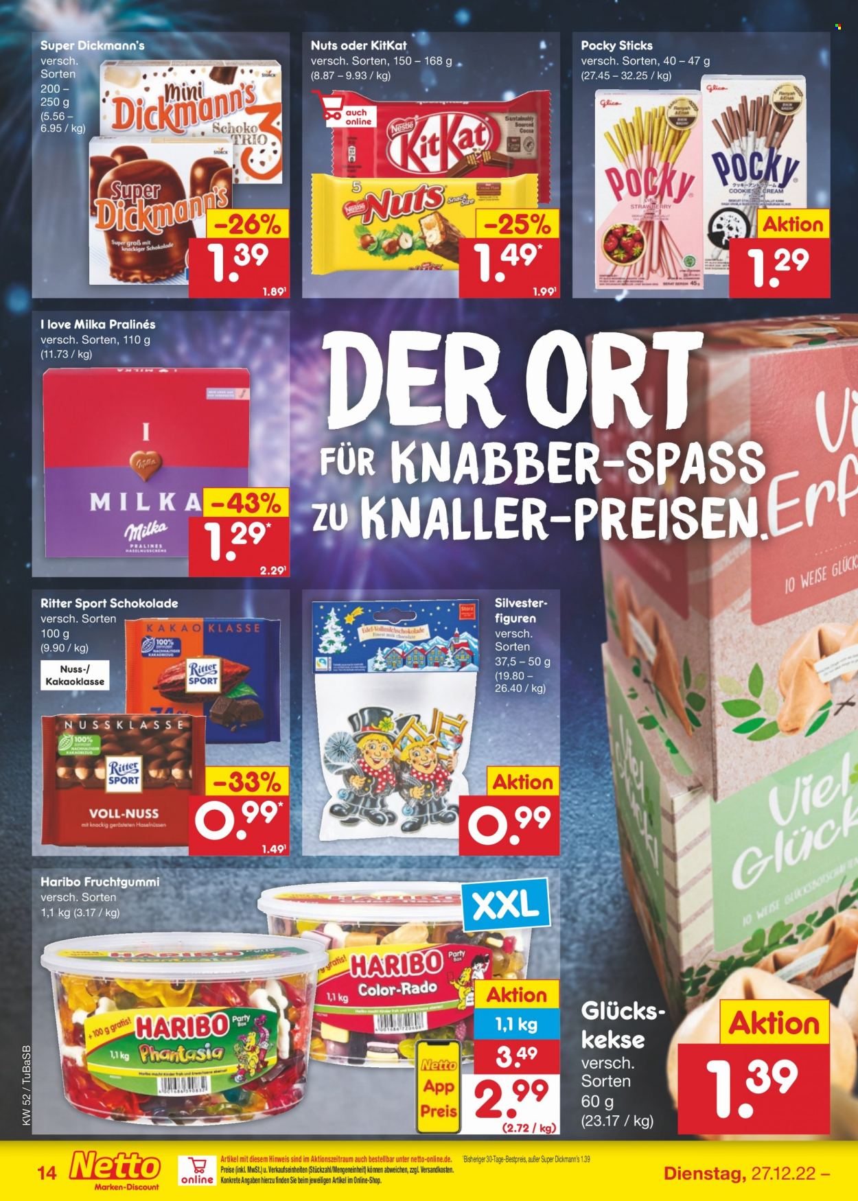Netto Marken-Discount Prospekte  - 27.12.2022 - 31.12.2022. Seite 14