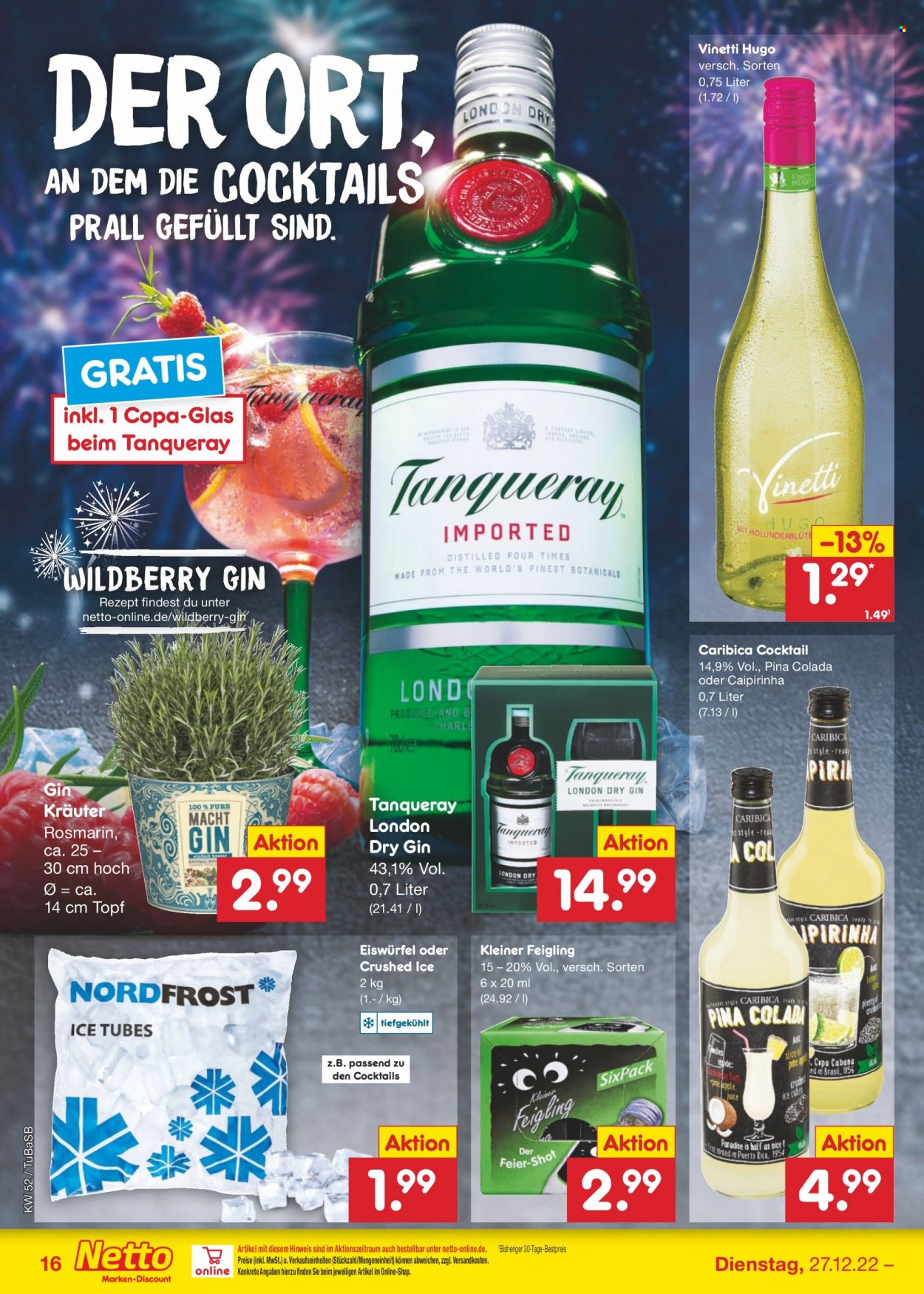 Netto Marken-Discount Prospekte  - 27.12.2022 - 31.12.2022. Seite 16
