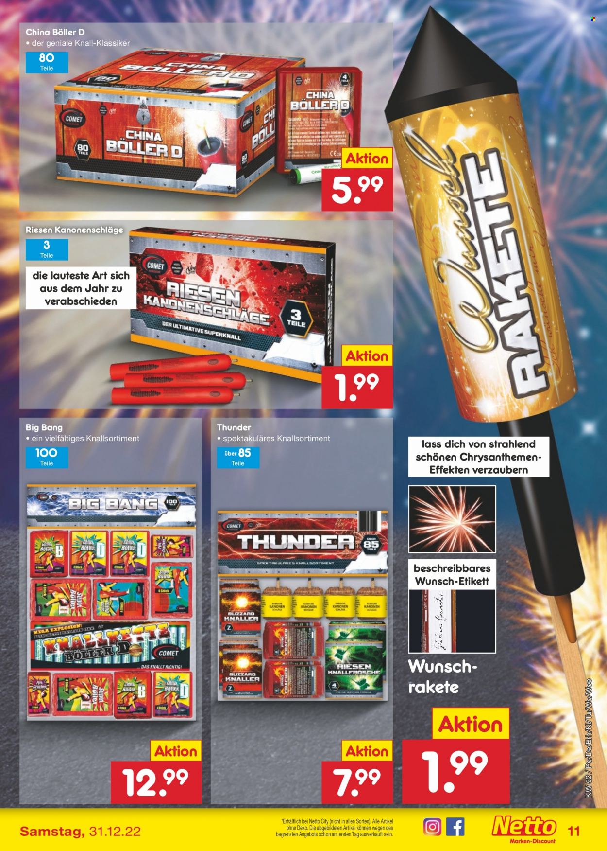 Netto Marken-Discount Prospekte  - 27.12.2022 - 31.12.2022. Seite 39