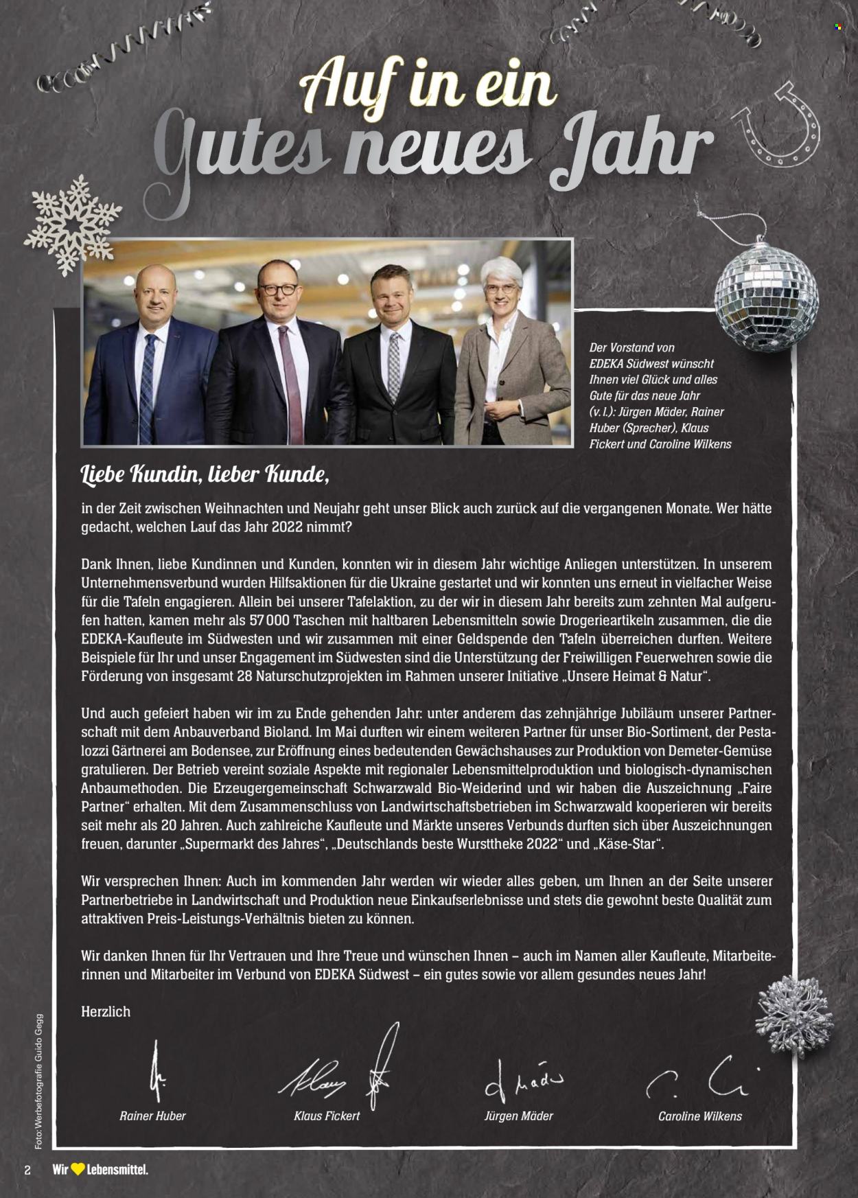Edeka Prospekte  - 27.12.2022 - 31.12.2022. Seite 2