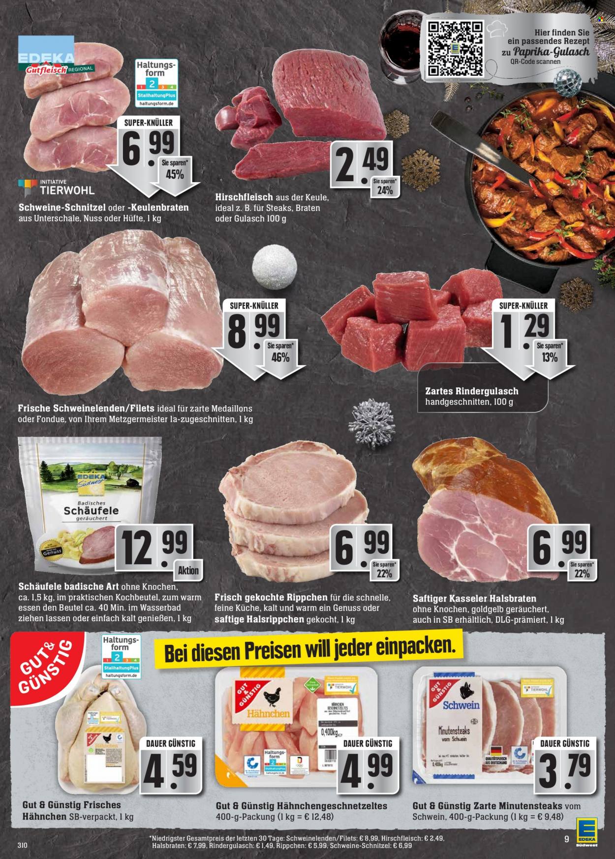 Edeka Prospekte  - 27.12.2022 - 31.12.2022. Seite 9