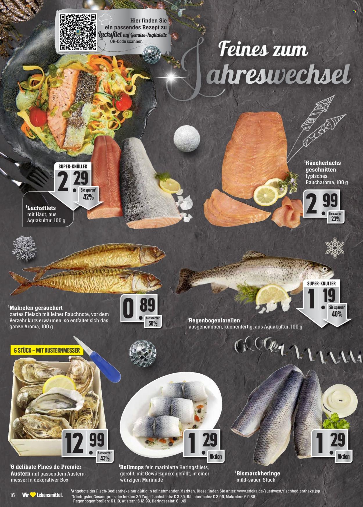 Edeka Prospekte  - 27.12.2022 - 31.12.2022. Seite 16