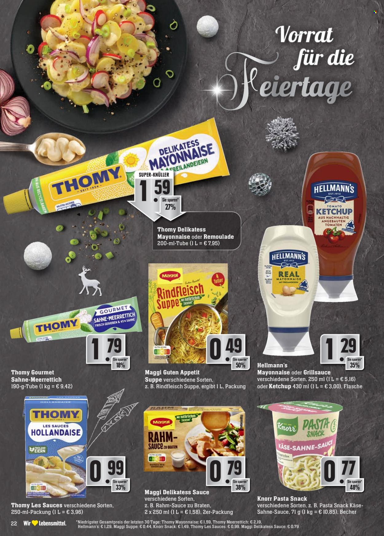 Edeka Prospekte  - 27.12.2022 - 31.12.2022. Seite 22
