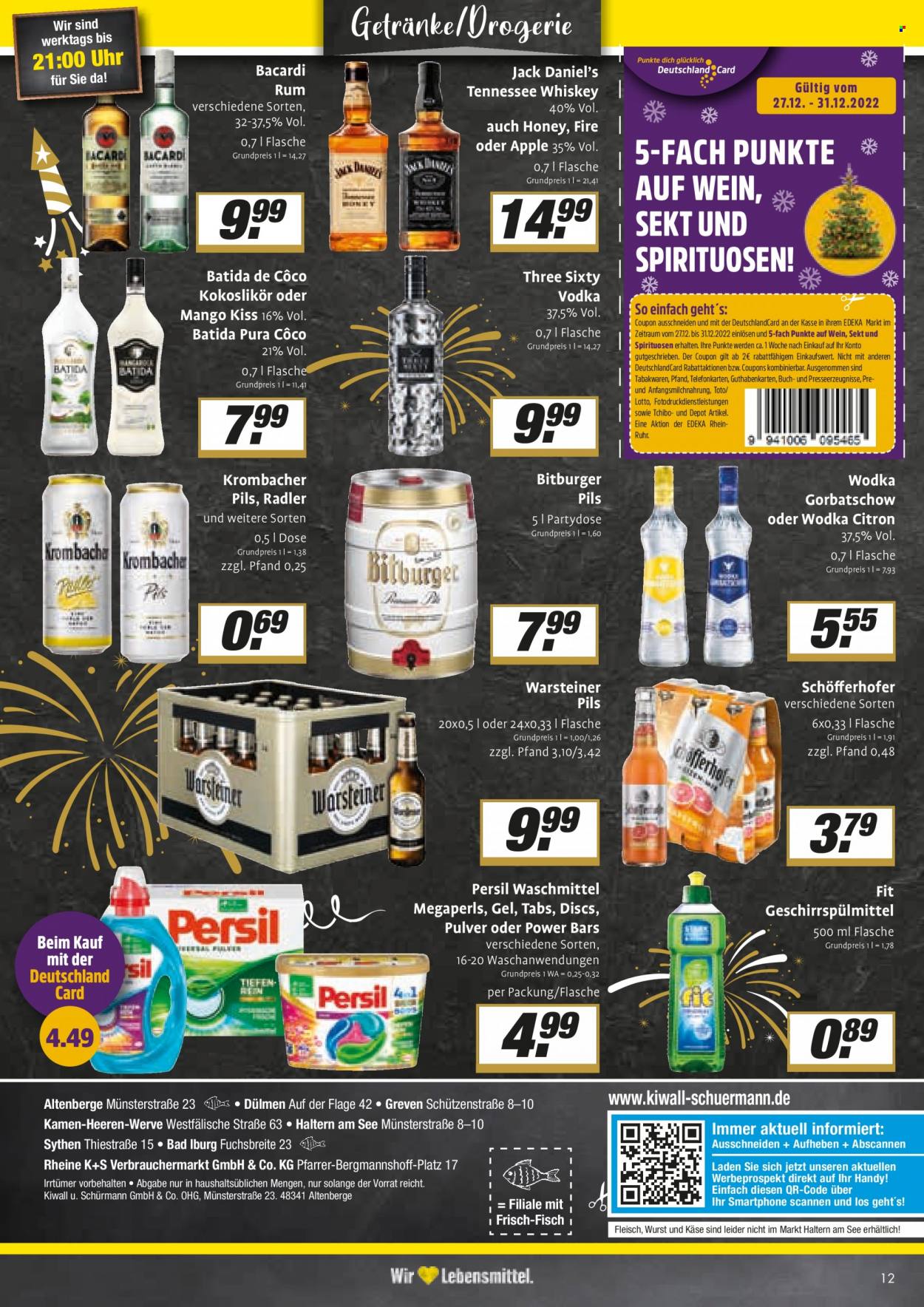 Edeka Prospekte  - 27.12.2022 - 31.12.2022. Seite 12