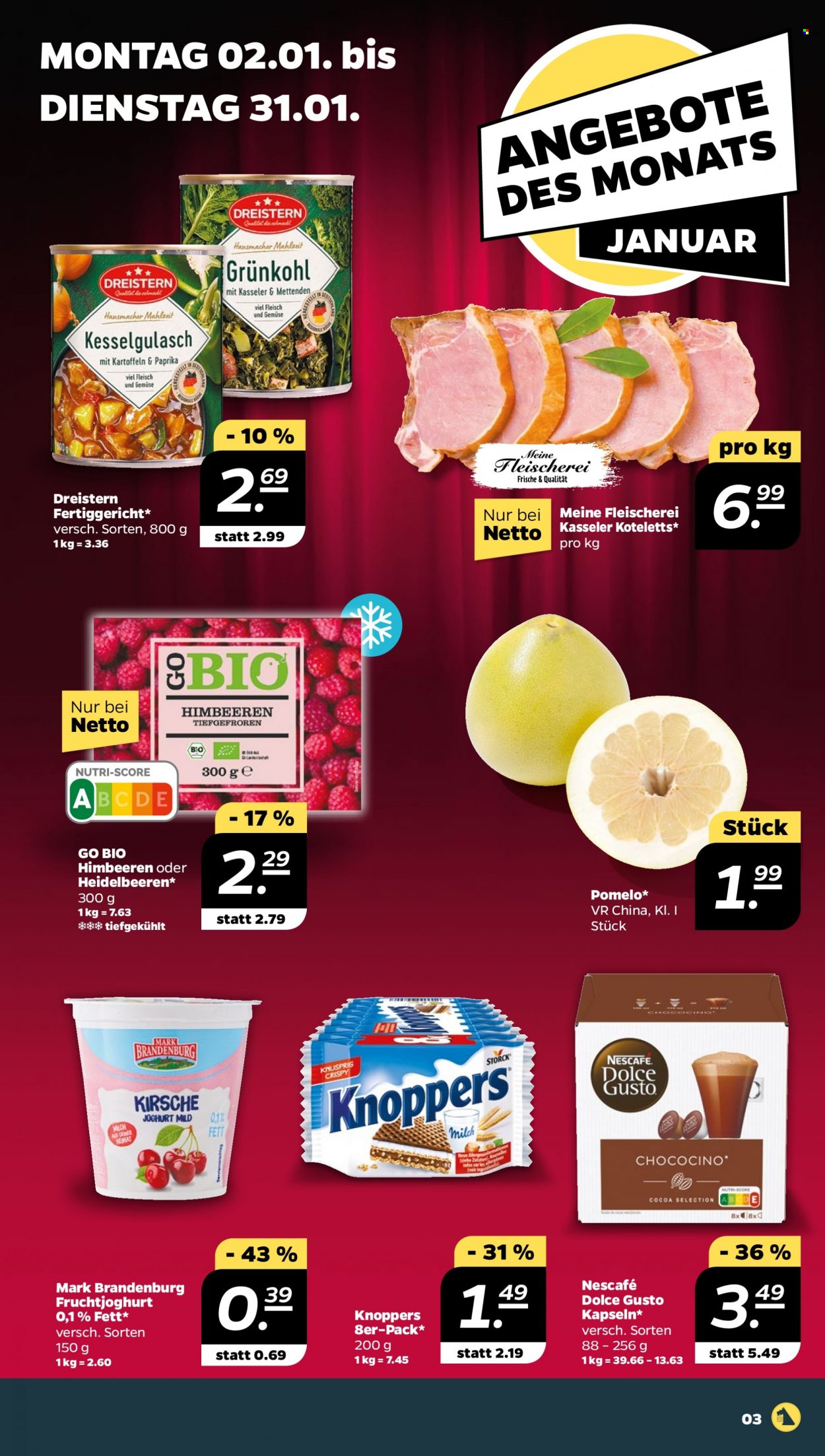 Netto Prospekte  - 2.01.2023 - 7.01.2023. Seite 3