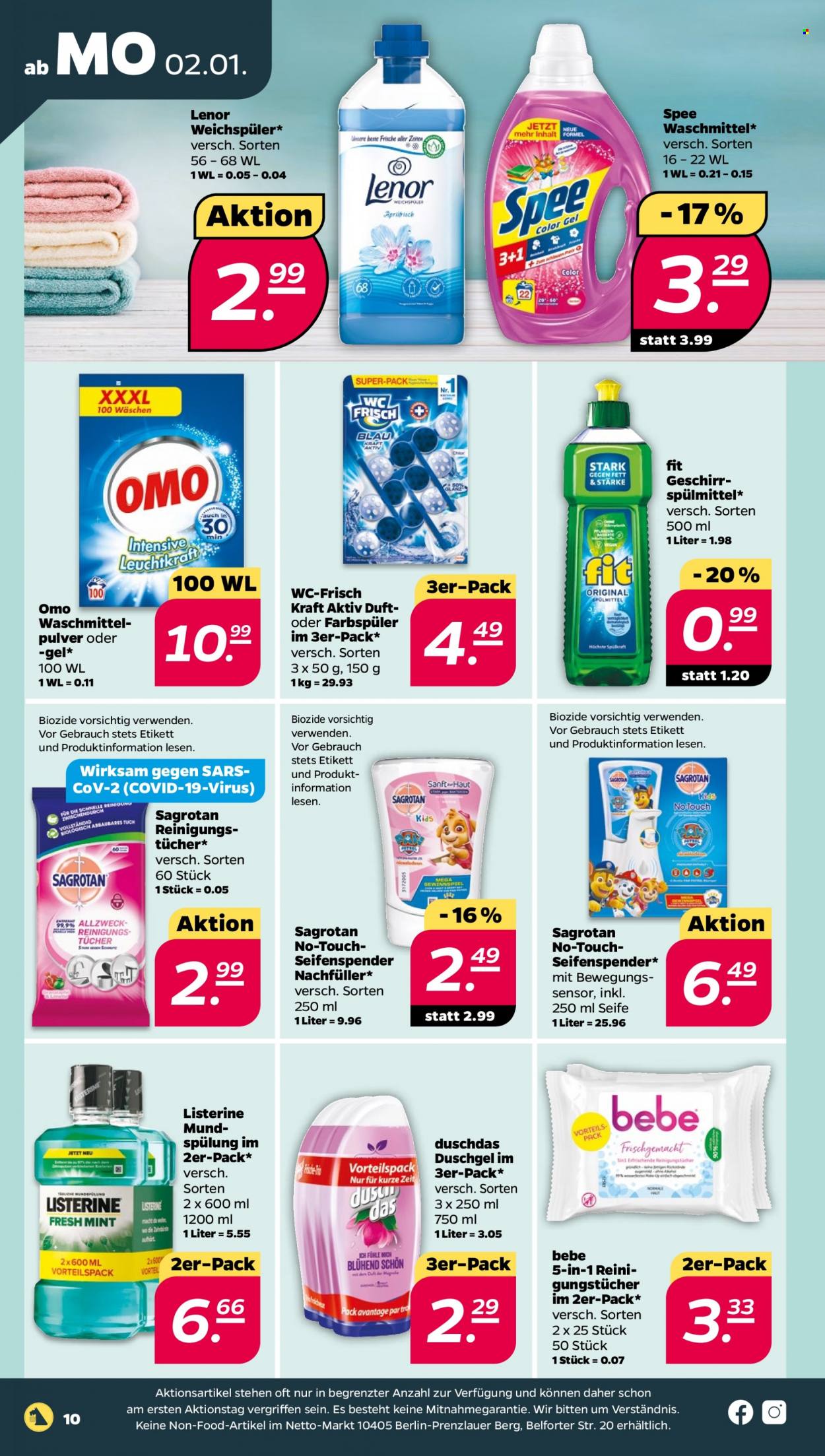 Netto Prospekte  - 2.01.2023 - 7.01.2023. Seite 10
