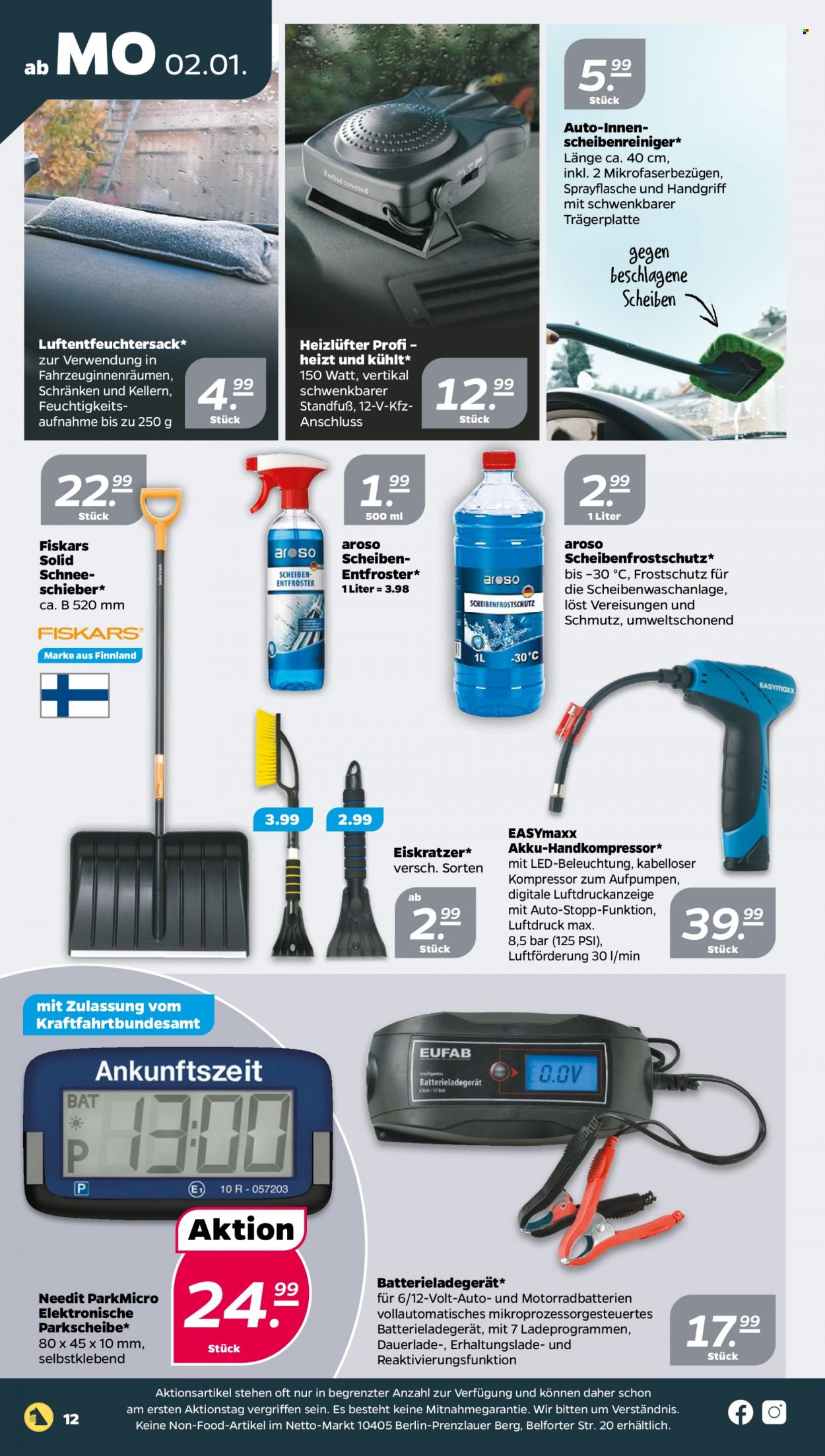 Netto Prospekte  - 2.01.2023 - 7.01.2023. Seite 12